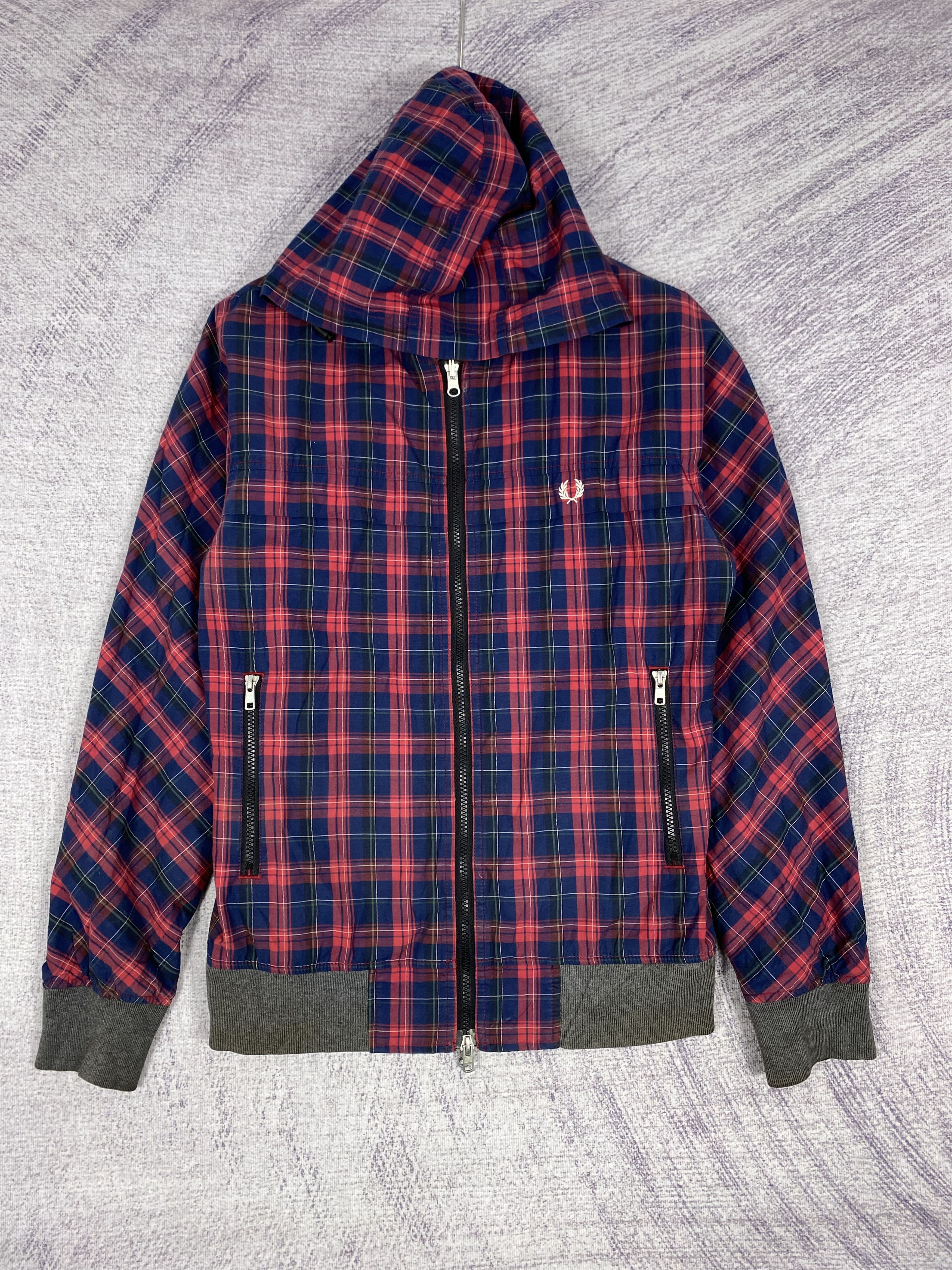 Fred Perry Vintage Fred Perry Flannel Reversible Jacket Size US L / EU 52-54 / 3 - 1 Thumbnail
