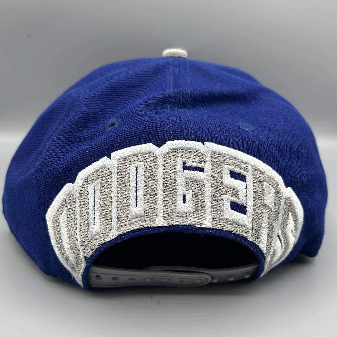 New Era Los Angeles LA Dodgers Hat Men Blue Gray Snap Back Cap Size ONE SIZE - 7 Thumbnail