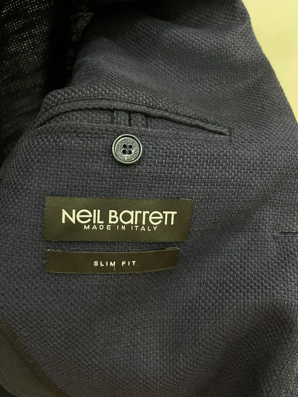 Neil Barrett Cotton Blazer Jacket