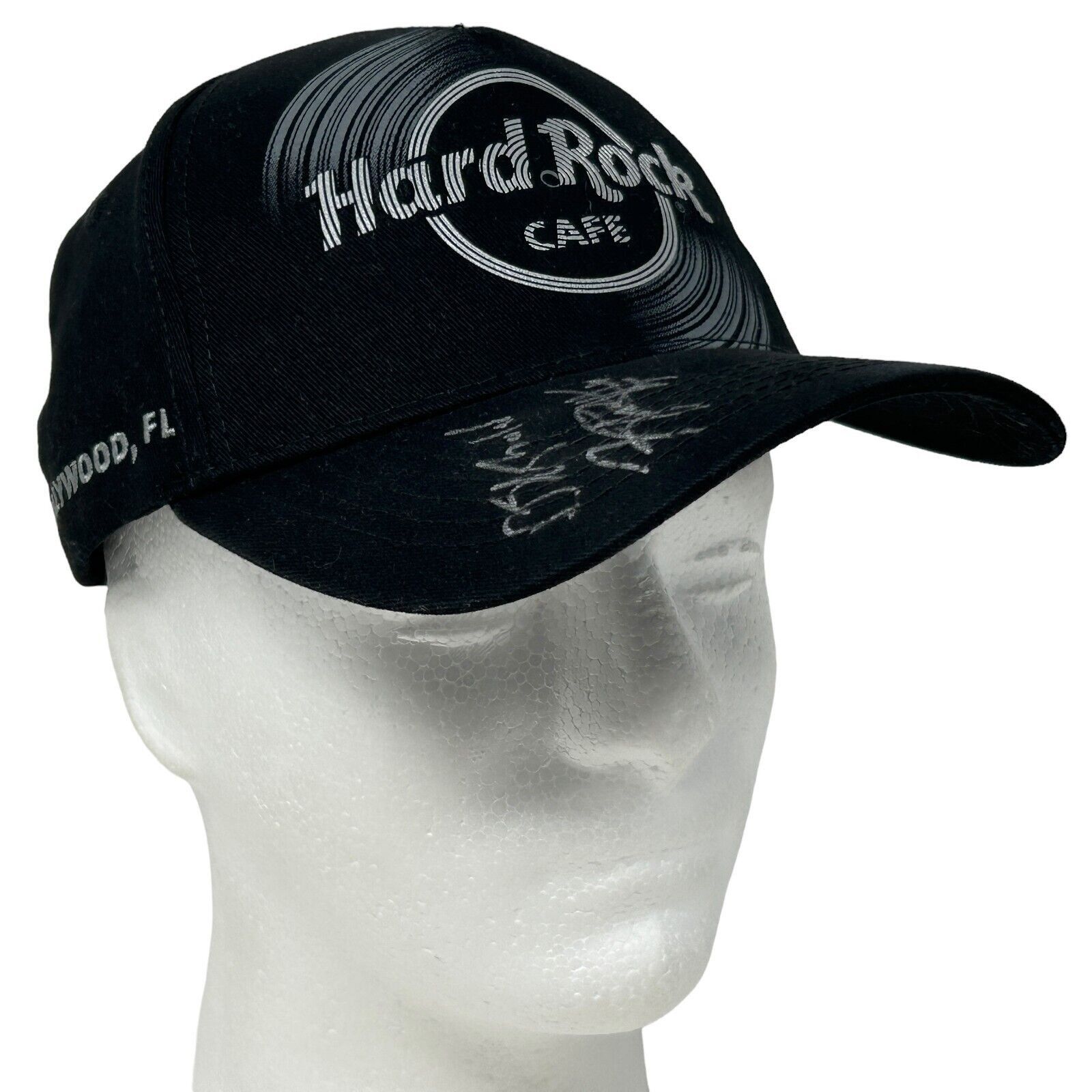 Hard Rock Cafe DJ Khaled Signed Hard Rock Cafe Hat Cap Black Autographed Size ONE SIZE - 1 Thumbnail