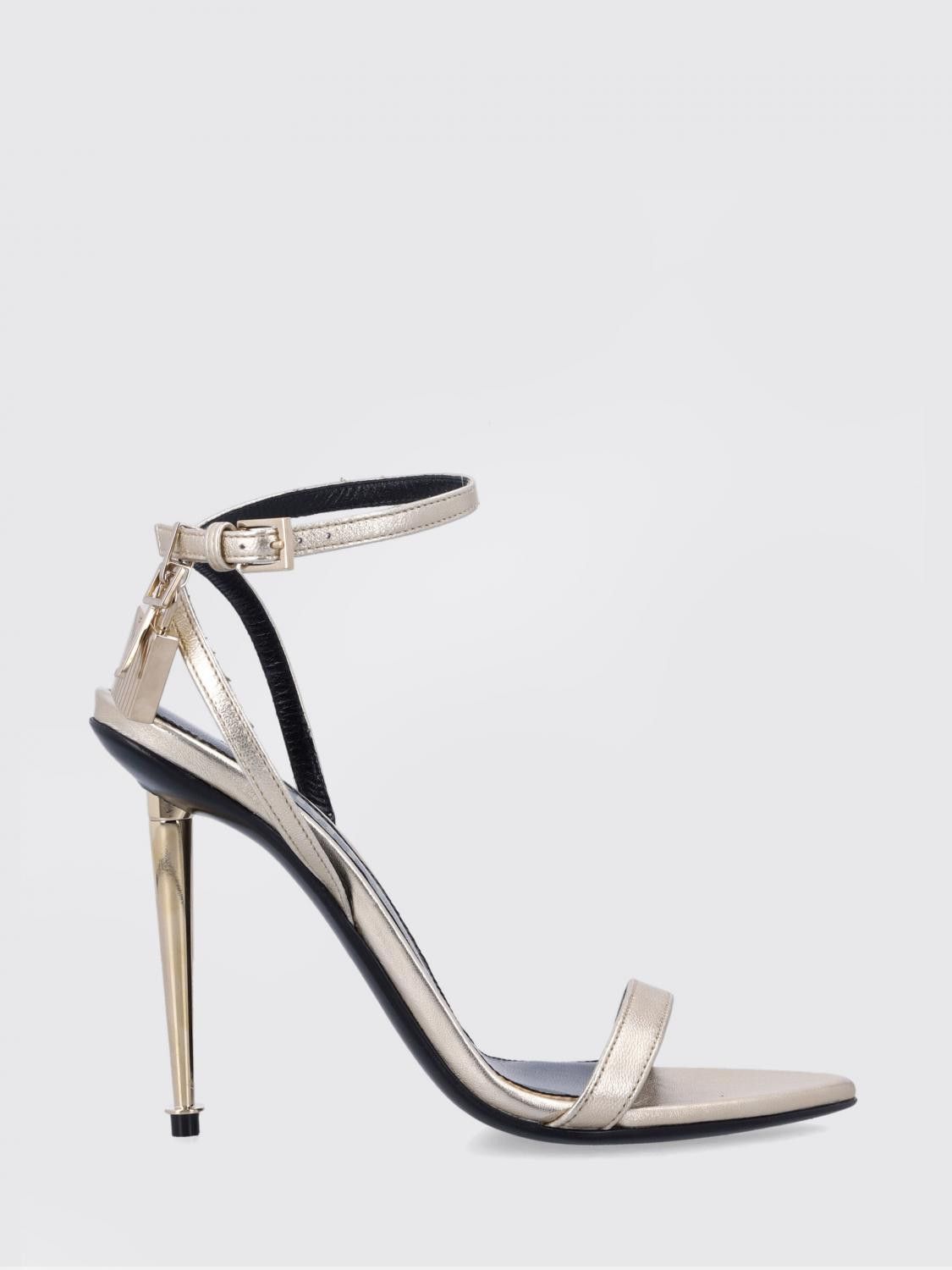 Tom Ford Tom Ford Heeled Sandal Woman Gold Size US 6.5 / IT 36.5 - 1 Thumbnail