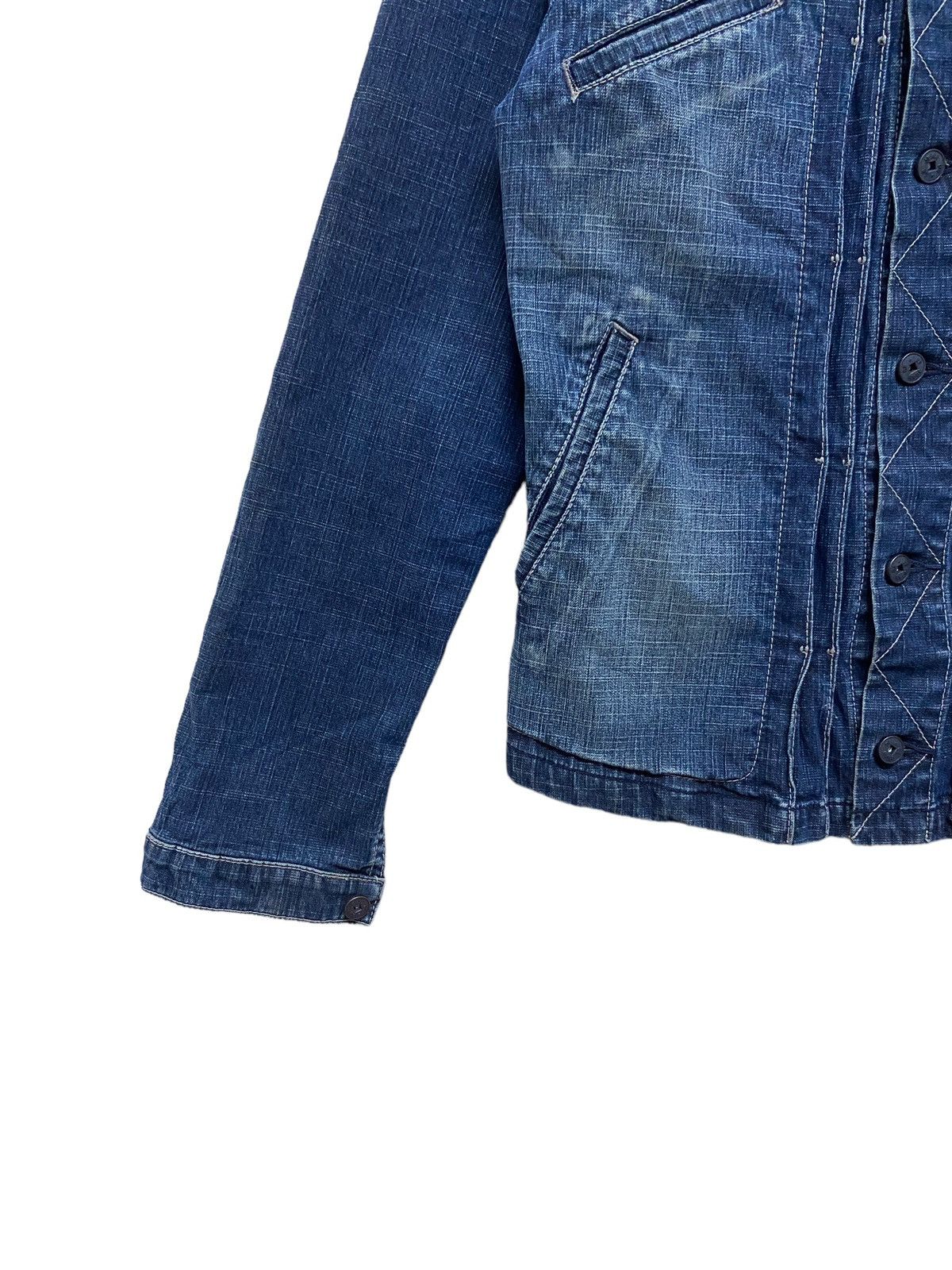 Marithe + Francois Girbaud Vintage Brand Marithe Francois Girbaud Denim Jacket 1990s Size M / US 6-8 / IT 42-44 - 4 Thumbnail