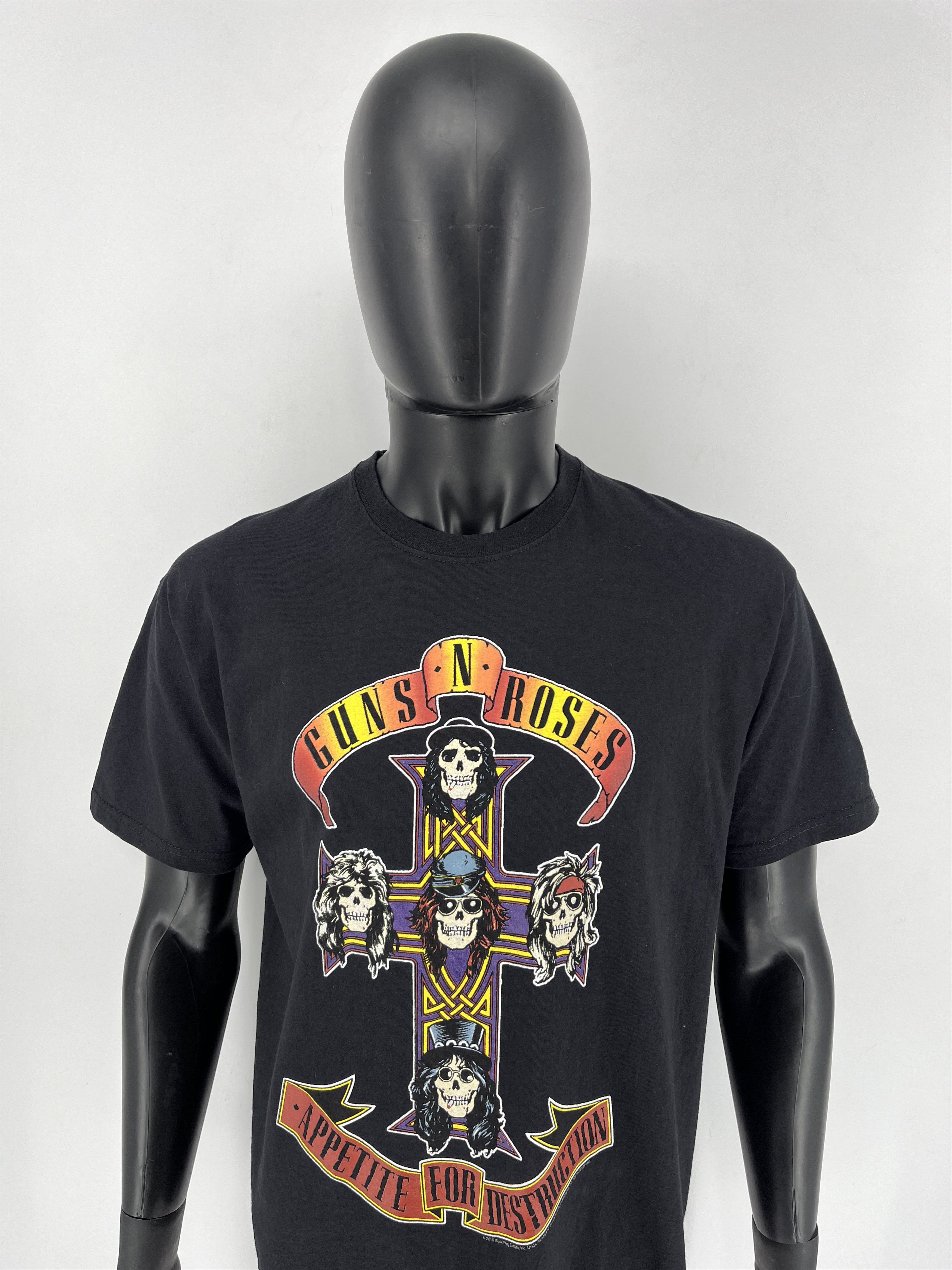 Band Tees Vintage Y2K Guns And Roses World Tour Band Rock Metal Size US L / EU 52-54 / 3 - 1 Thumbnail