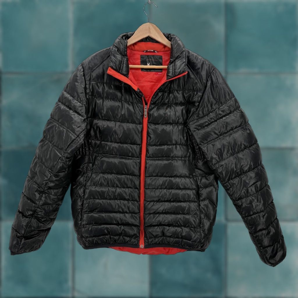 Spyder Spyder Jacket Mens M Black Down Puffer Lightweight Outdoors Travel Camp Size US M / EU 48-50 / 2 - 1 Thumbnail