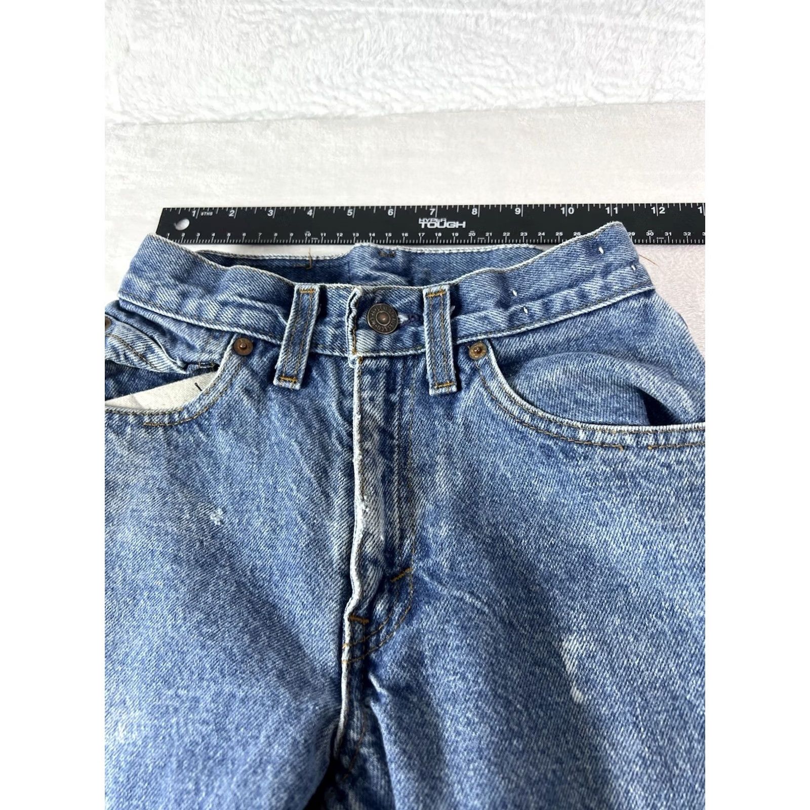 Levi's VINTAGE Levi's 502 Jeans Women's 24x31 Medium Wash Denim 5-Pocket Button Zipper 90s Retro Size 42" / US 20 - 5 Thumbnail