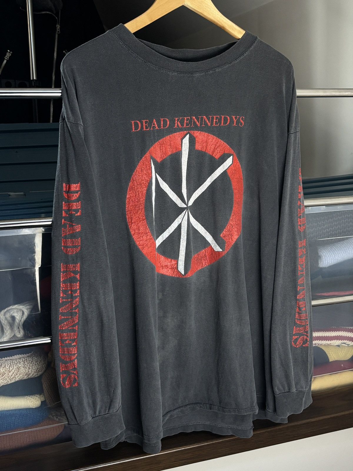 Dead Kennedys Dead Kennedys vintage trashed long sleeve band tees punk Size US XL / EU 56 / 4 - 2 Thumbnail