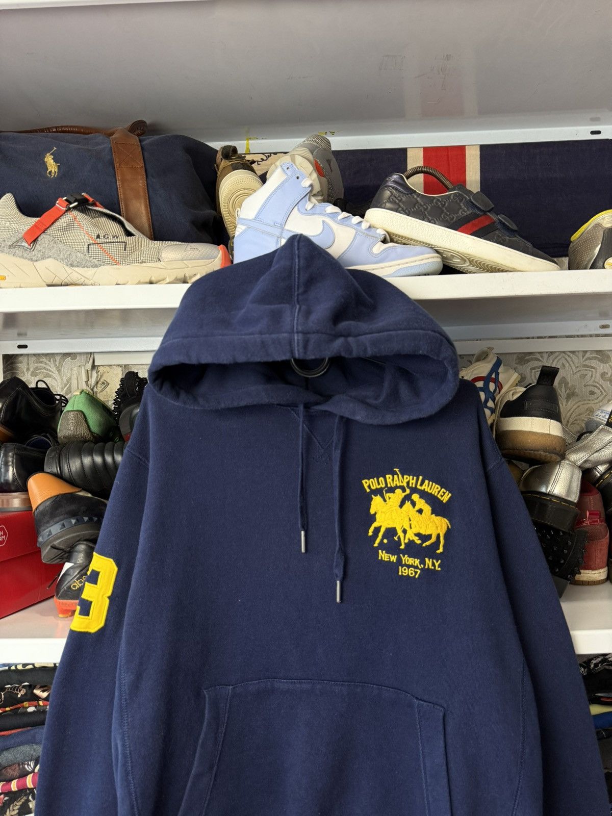 Polo Ralph Lauren Vintage Polo Ralph Lauren Hoodie Logo Y2K Size US M / EU 48-50 / 2 - 2 Thumbnail
