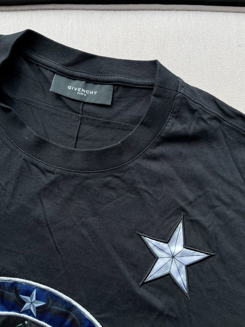 Givenchy Givenchy 2012's Silk Paradise Bird Star Short Sleeve 2506- Size US XL / EU 56 / 4 - 3 Thumbnail