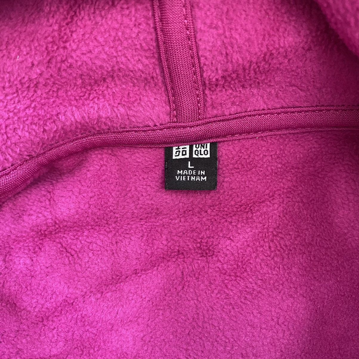 Uniqlo × Vintage Vintage UNIQLO Retro Sherpa Pink Hoodie Size M / US 6-8 / IT 42-44 - 3 Thumbnail