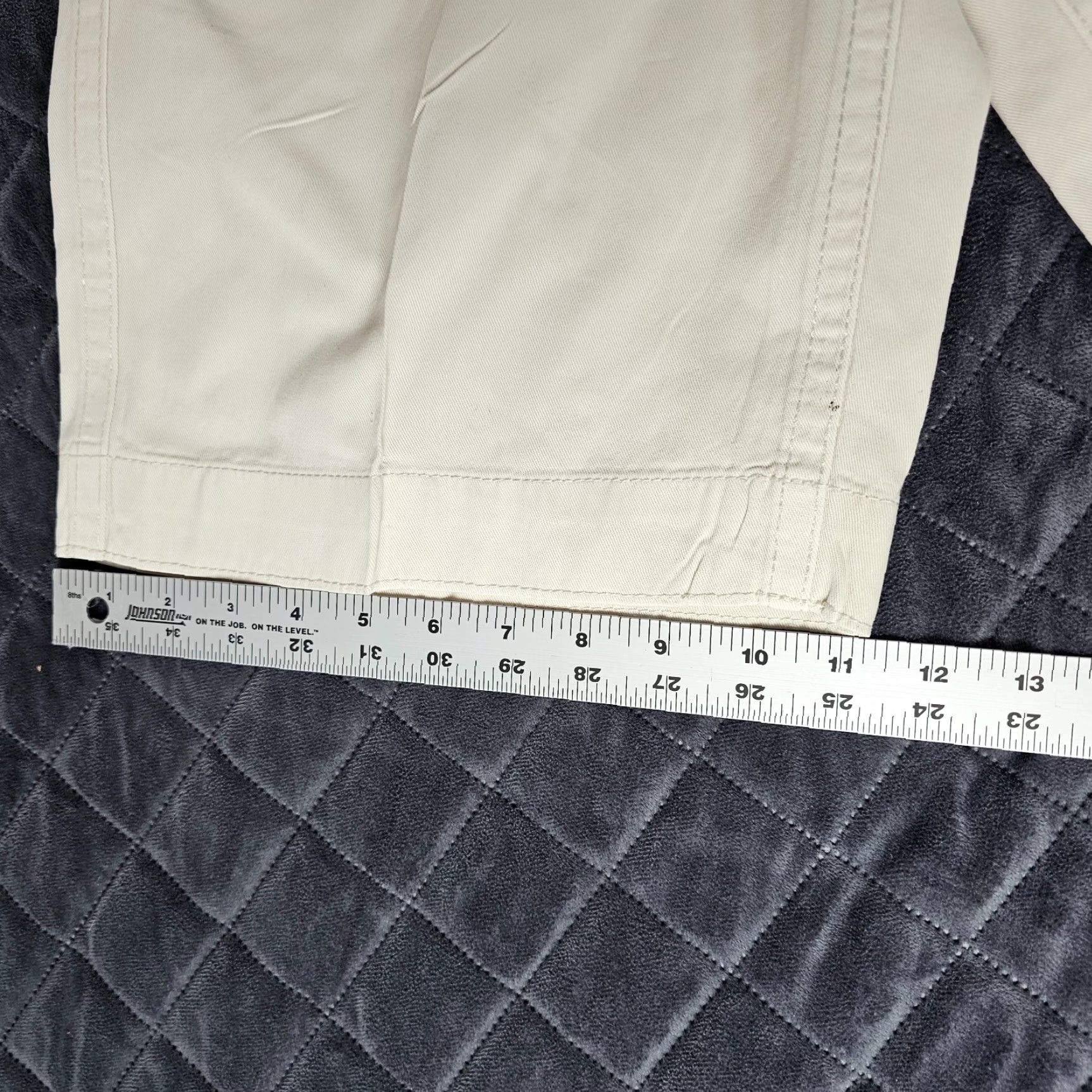 American Eagle Outfitters American Eagle Outfitters Shorts Men 28 Beige Flat Front Chino Cotton Stretch Mens Size US 28 / EU 44 - 6 Thumbnail