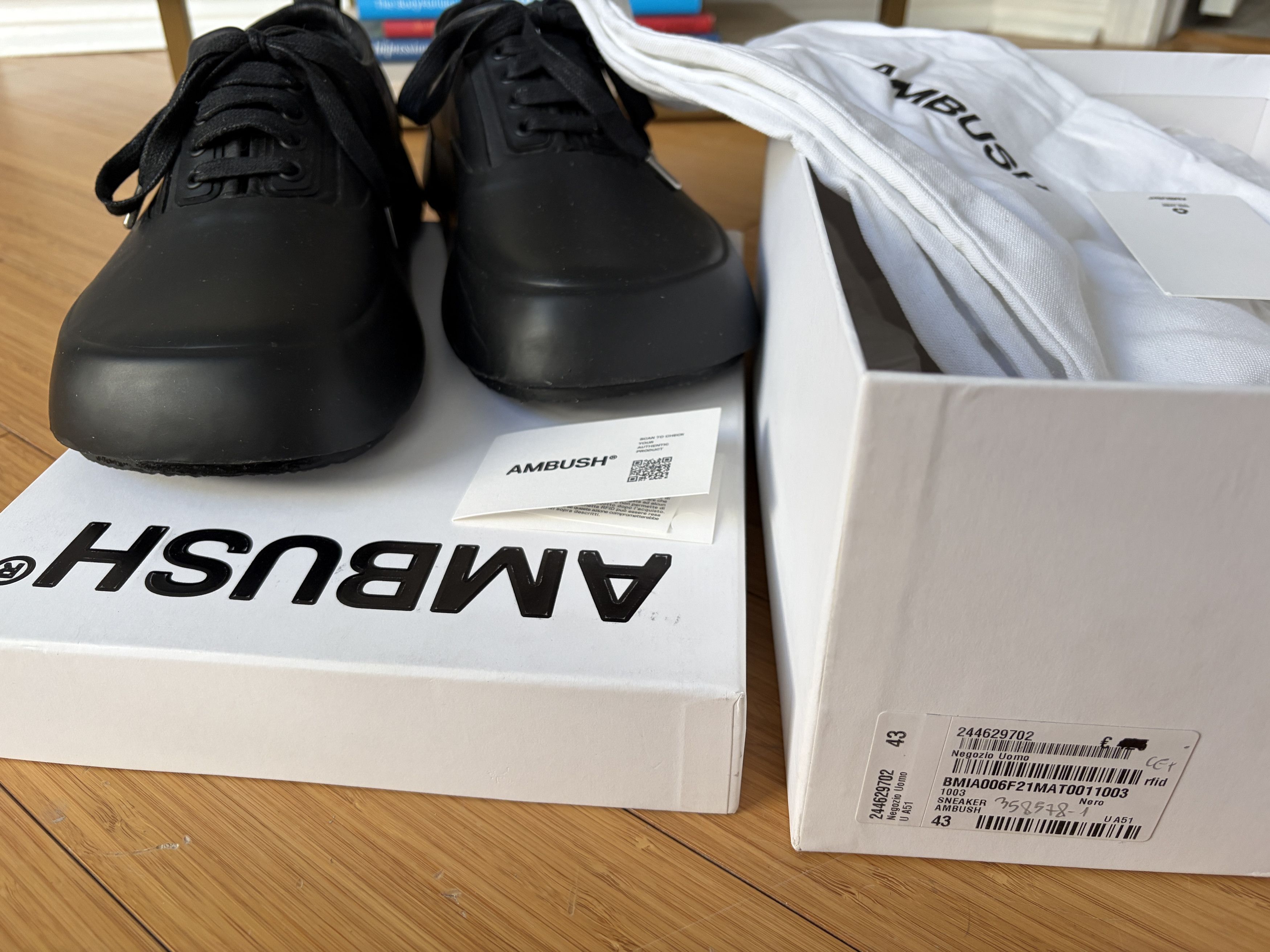 Ambush Design AMBUSH Hybrid Vulcanised Sneaker Size US 10 / EU 43 - 3 Thumbnail
