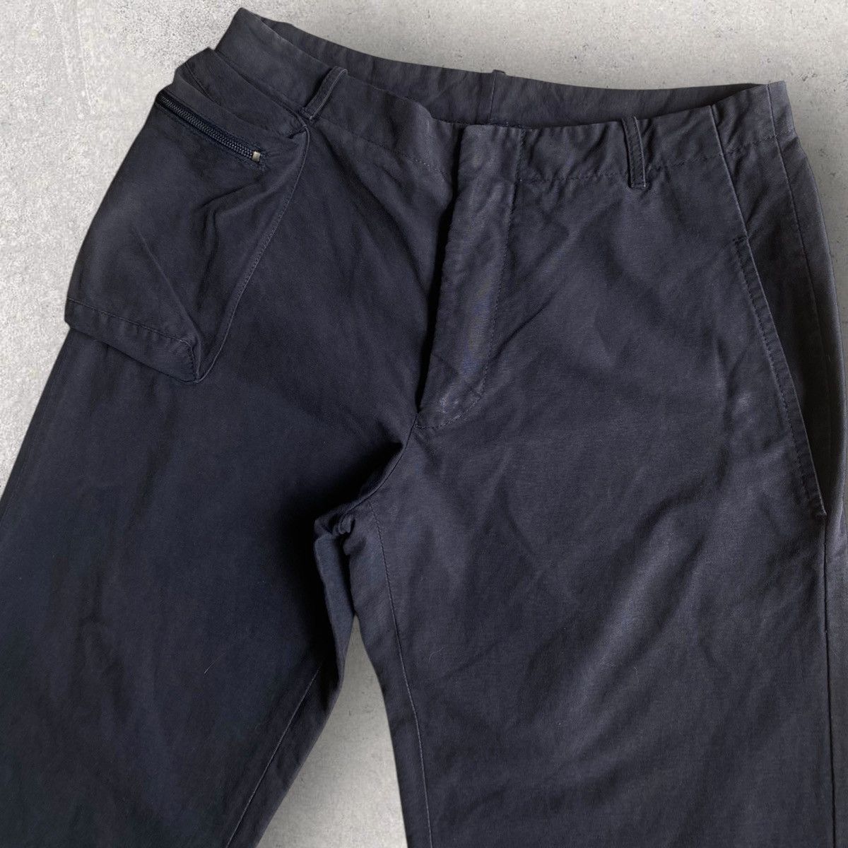 Dirk Bikkembergs × Vintage Bikemberg Dark Navy Utility Cargo Pants Size US 30 / EU 46 - 3 Thumbnail