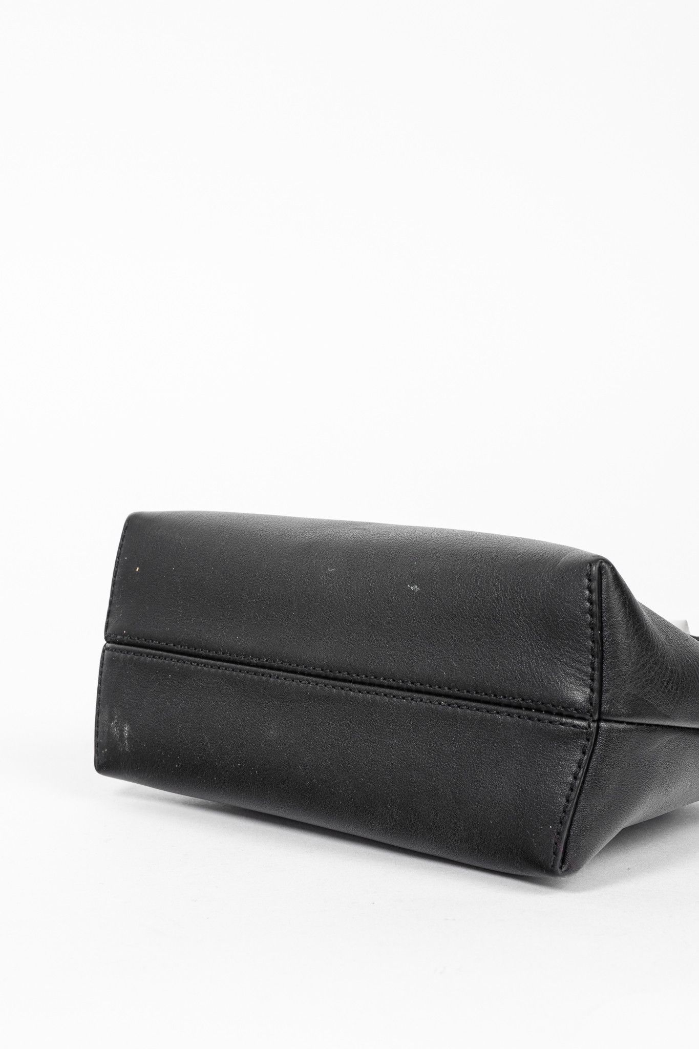Fendi Fendi By the Way Mini Black Leather Mini Crossbody Size ONE SIZE - 5 Thumbnail