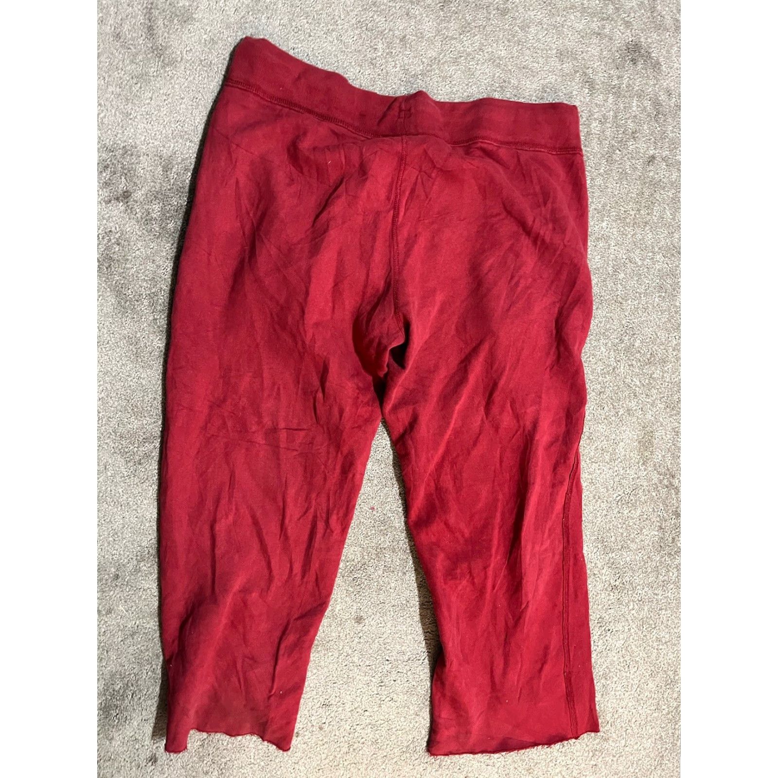 American Eagle Outfitters American Eagle Outfitters Pants Men's Size XL Red Jogger Sweatpants Solid Hemmed To 26” Length Mens Size US 36 / EU 52 - 3 Thumbnail