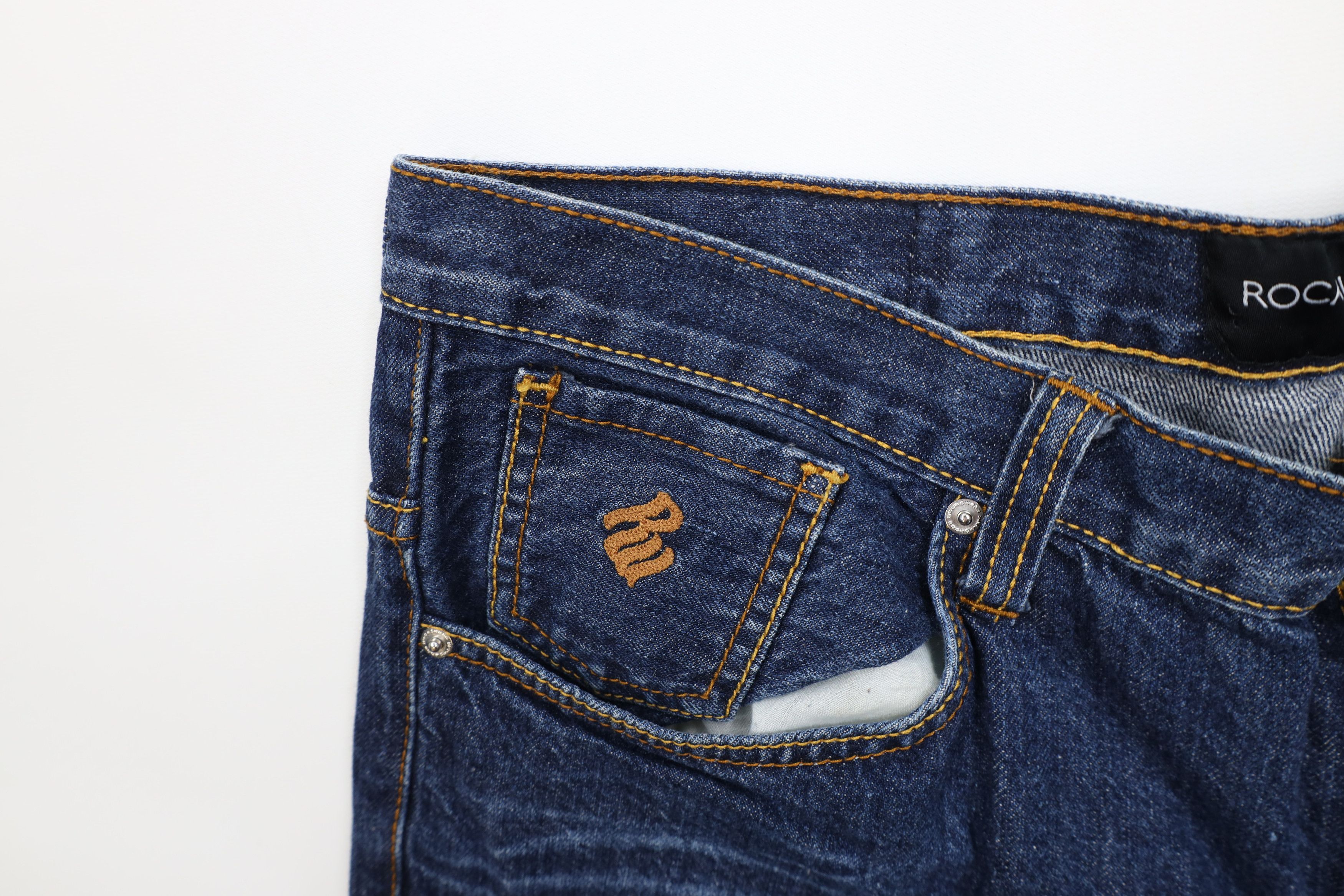 Rocawear Vintage 90s Y2K Rocawear Regular Baggy Wide Leg Denim Jeans Size US 38 / EU 54 - 9 Thumbnail