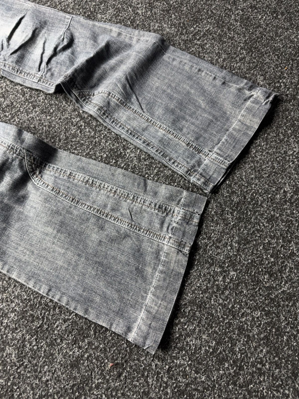 KangaROOS Retro 90s KangaROOS Y2K utility wide leg faded denim jeans Size 28" / US 6 / IT 42 - 4 Thumbnail