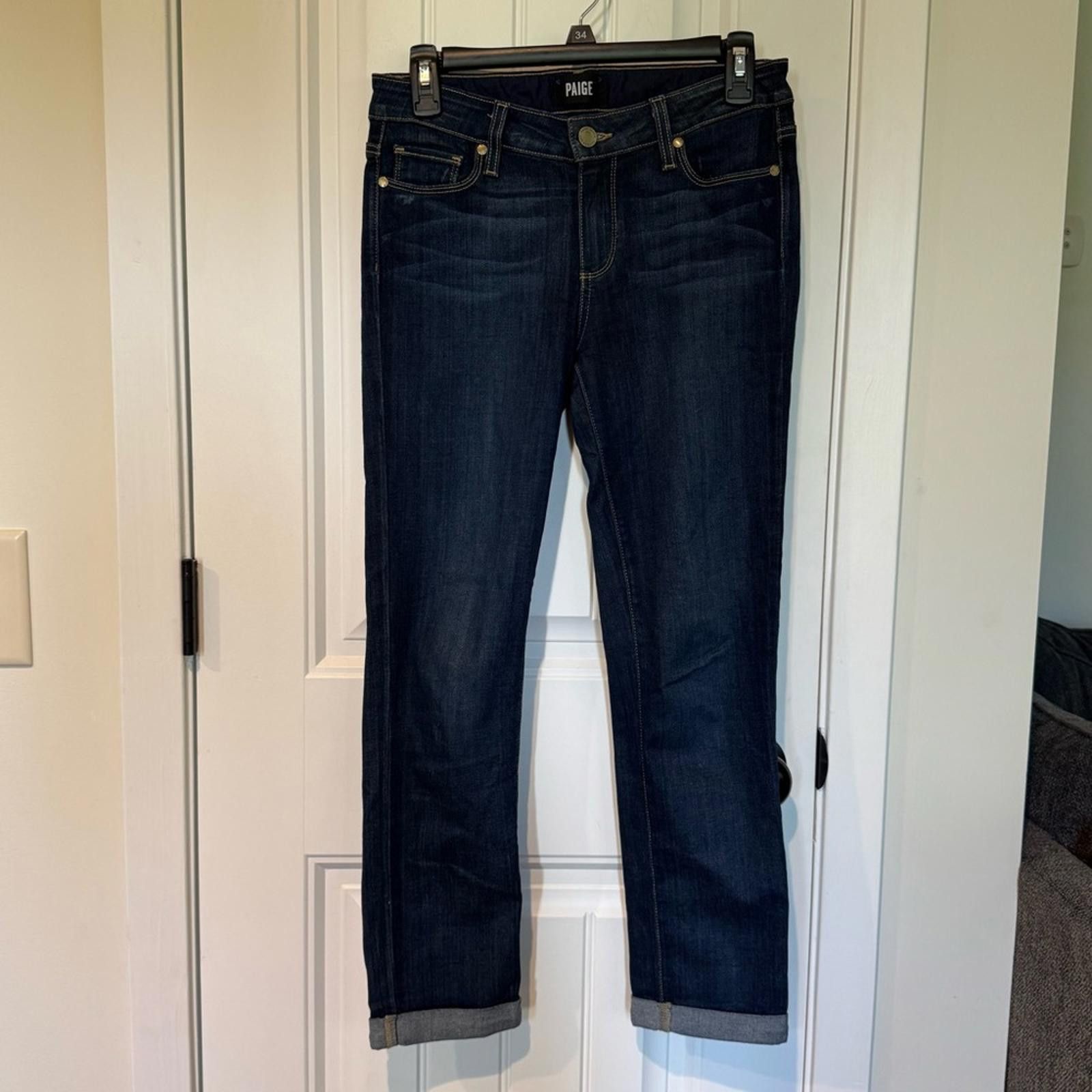 Paige PAIGE Skyline Crop - Size 27 Size 27" / US 4 / IT 40 - 1 Thumbnail