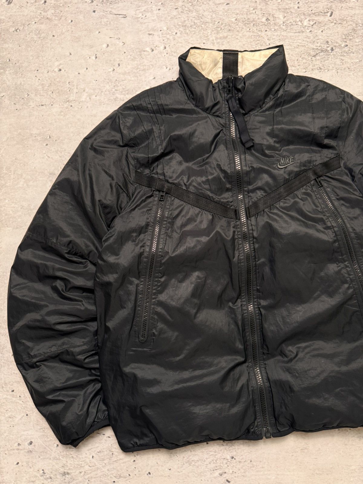 Nike × Nike ACG NIKE PUFFER DOWN BASIC LOGO OVERSIZE NYLON JACKET Size US M / EU 48-50 / 2 - 3 Thumbnail