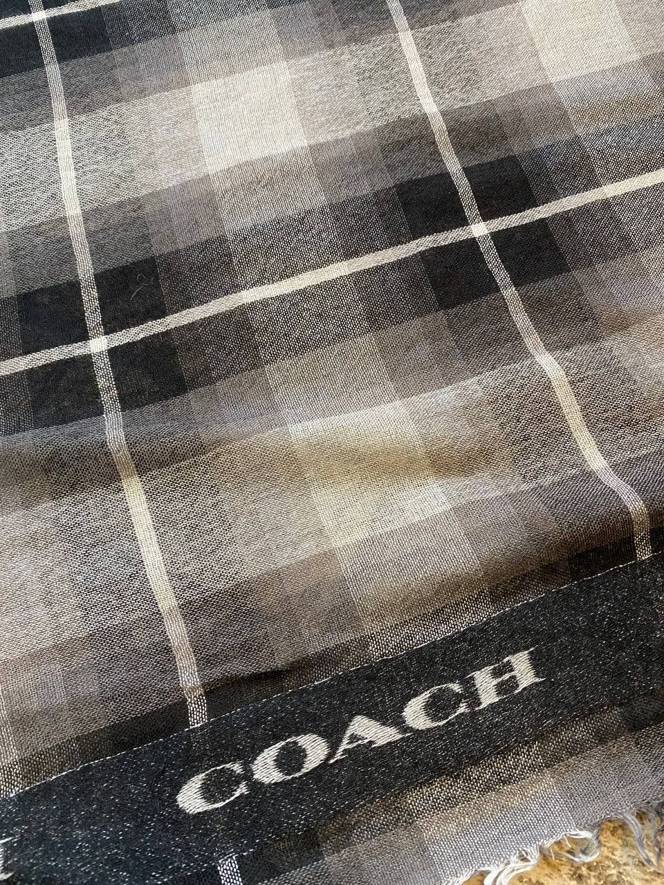Coach Coach Check Logo Square Scarf Size ONE SIZE - 7 Thumbnail