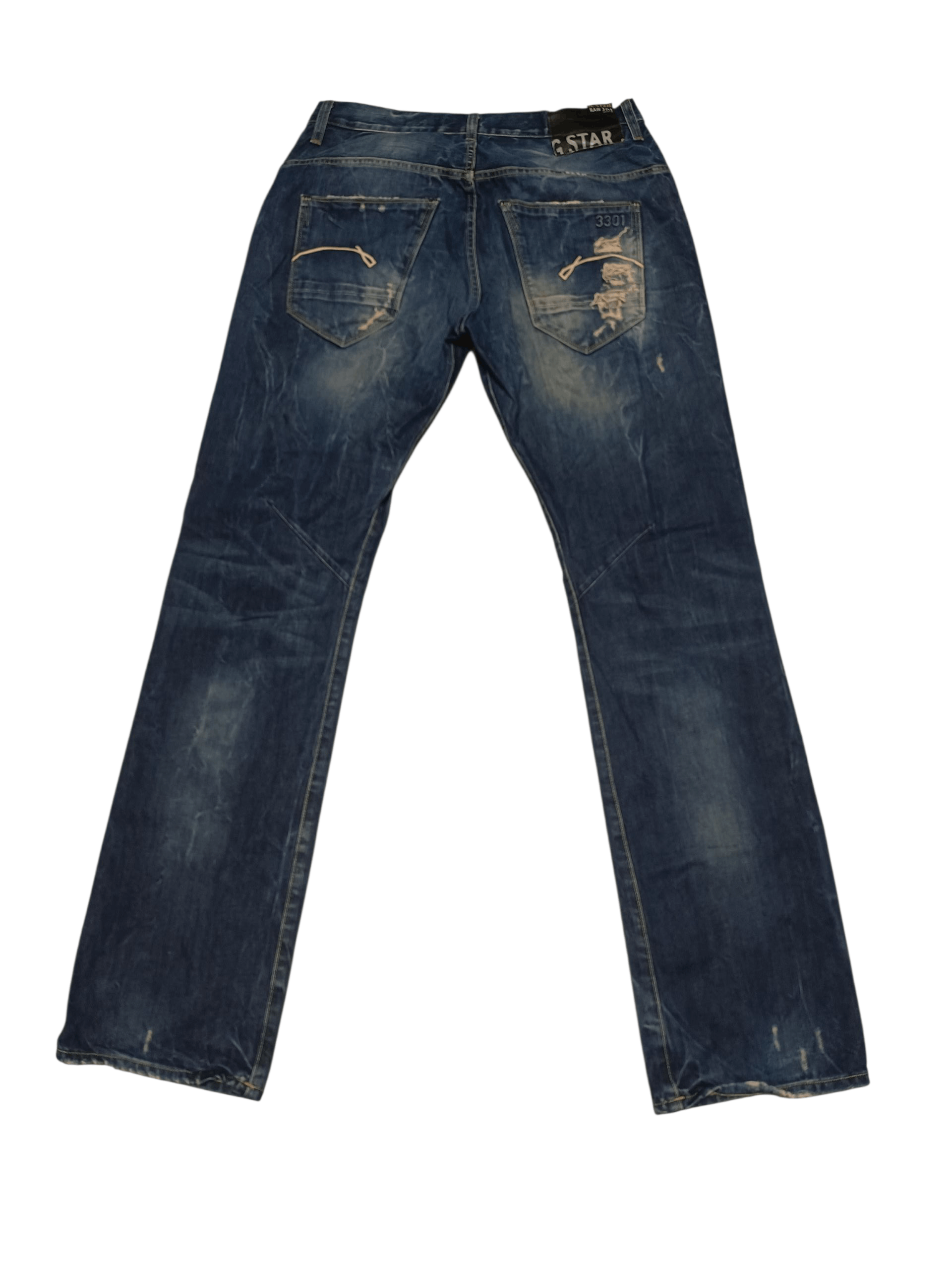 G-Star G STAR RAW DISTRESSED AVANT GARDE JEANS DENIM Size US 31 - 3 Thumbnail