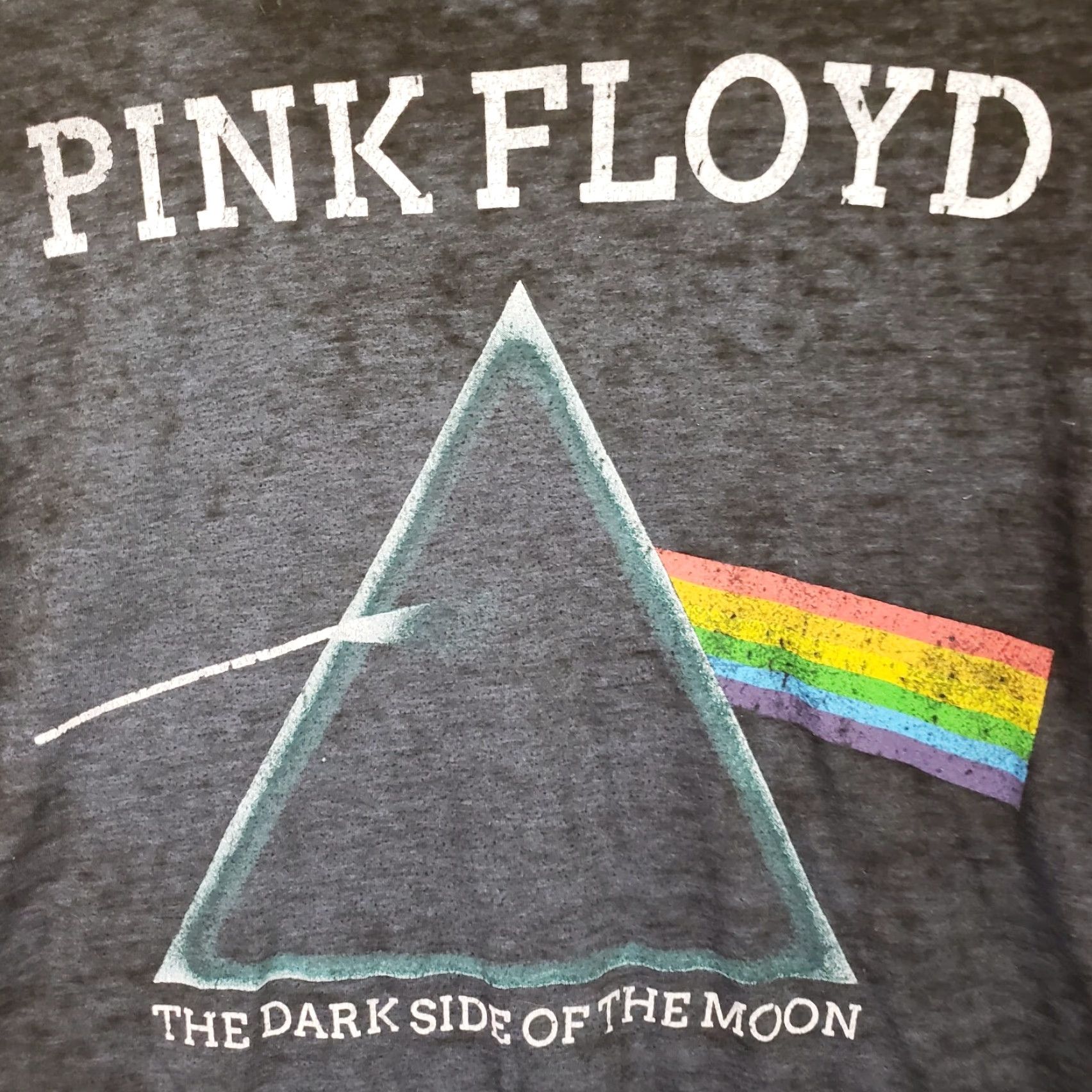 Vintage Pink Floyd Rock Band Dark Side of the Moon Tee Shirt M Black Cotton Crew Neck Short Sleeve Graphic Logo Vintage: No Mens Regular Size M Size US M / EU 48-50 / 2 - 3 Thumbnail
