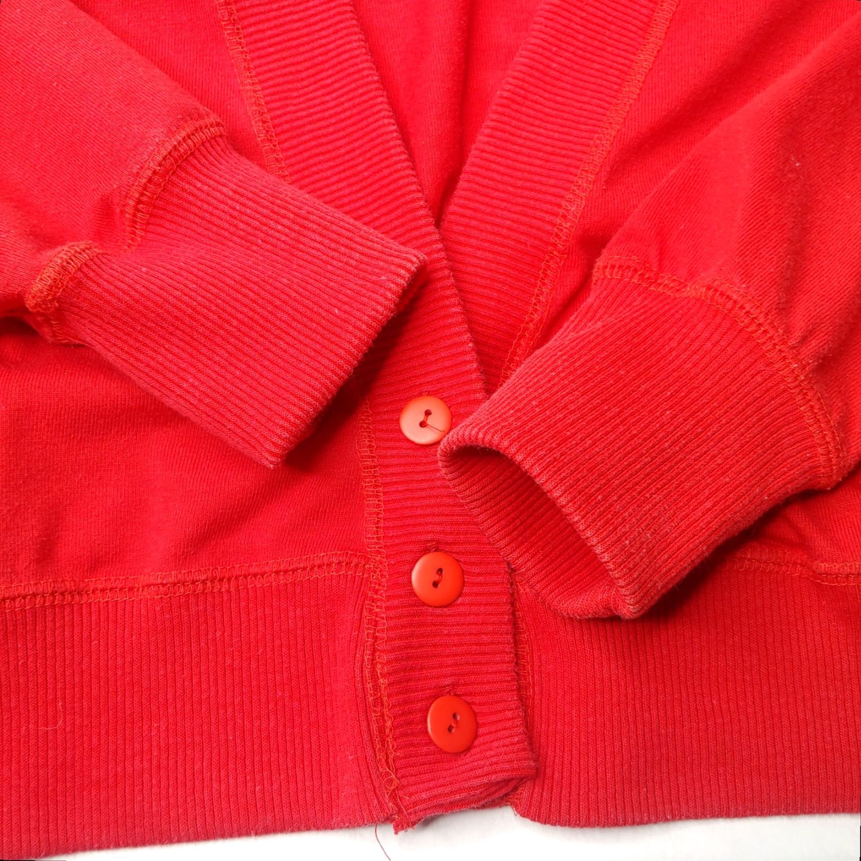 Vintage VINTAGE DEB Shirt Cardigan Knit Cotton Blend Size L / US 10 / IT 46 - 3 Thumbnail