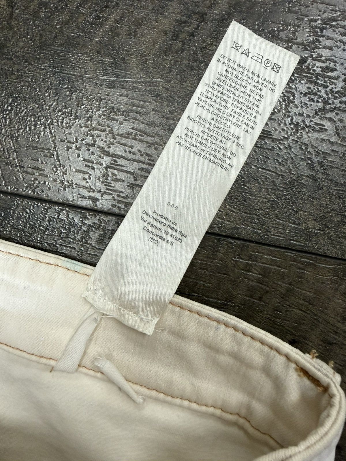 Rick Owens Swampgod LUISAVIAROMA Exclusive 1 of 1 Wax Flare Denim Size US 32 / EU 48 - 10 Thumbnail