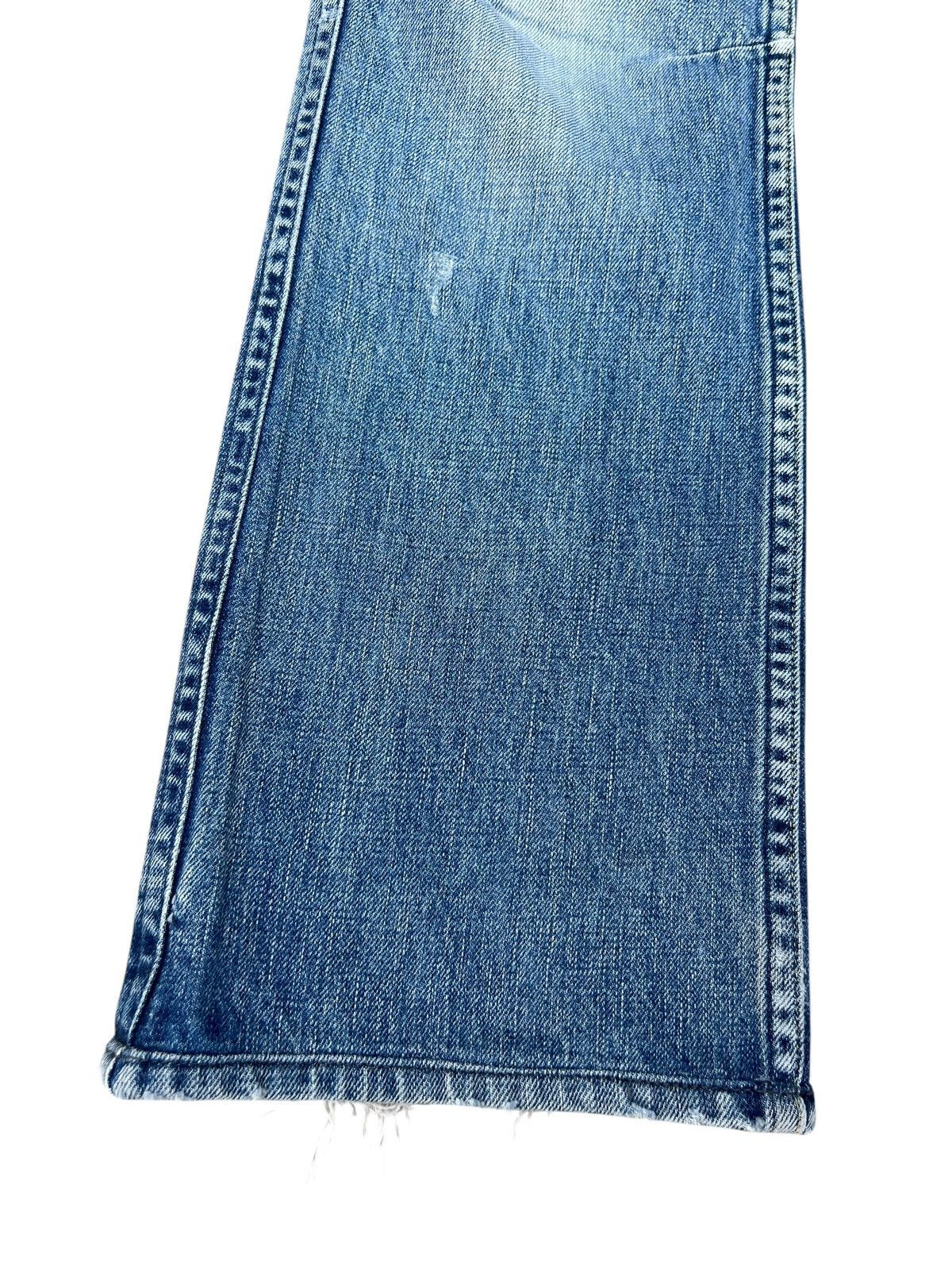 Japanese Brand Vintage Roarguns Japan Distressed Denim Flare Jeans Size US 31 - 8 Thumbnail