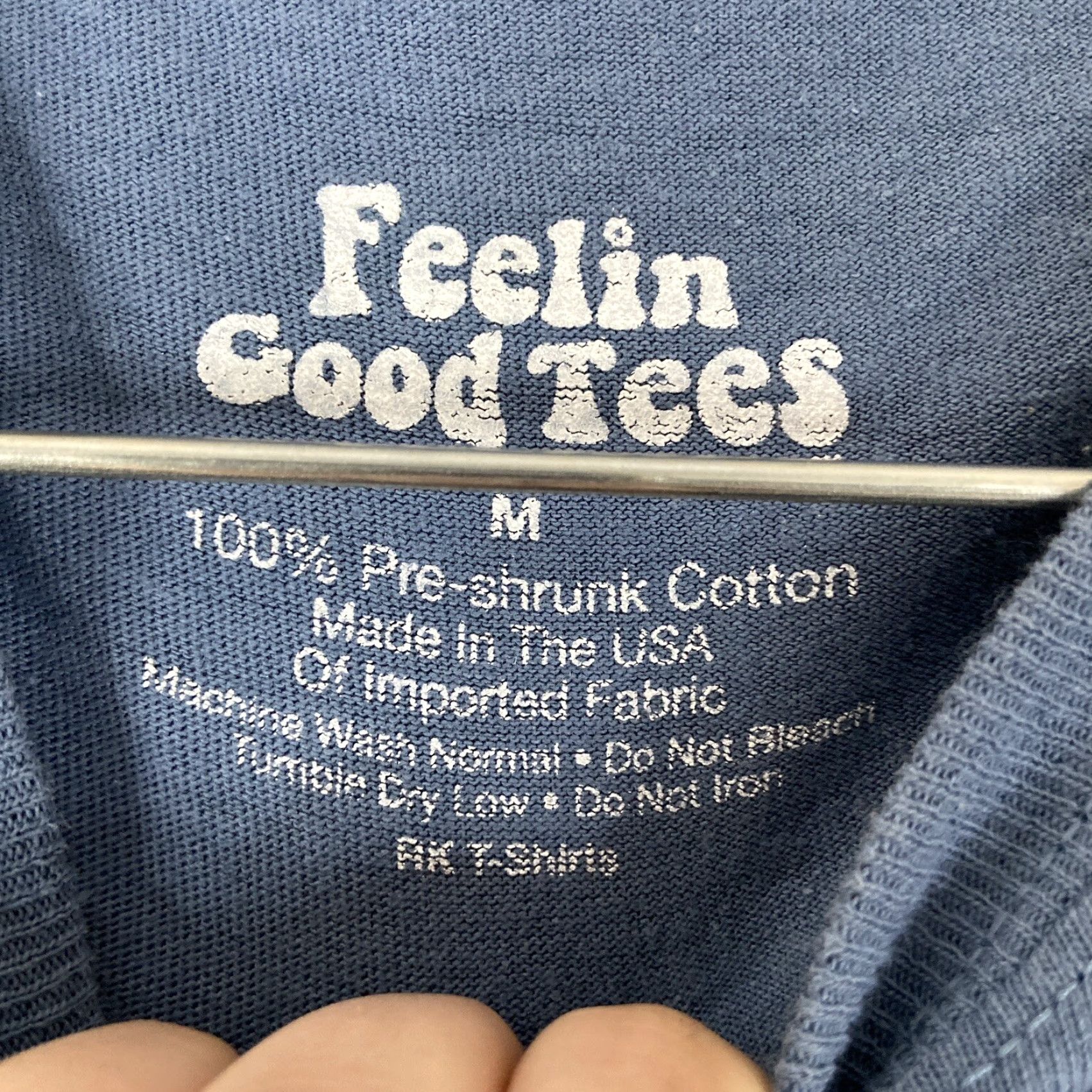 Vintage FEELING GOOD TEES I'm Mom's Favorite T Shirt Blue M 100% Cotton Preshrunk Women Short Sleeve Shirt Size M / US 6-8 / IT 42-44 - 5 Thumbnail