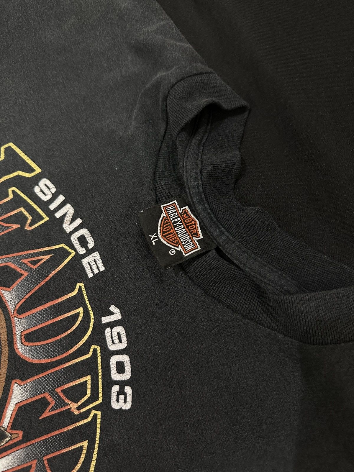 Harley Davidson Vintage Harley Davidson Tee 3D emblem 90’s single stitch Size US XL / EU 56 / 4 - 3 Thumbnail