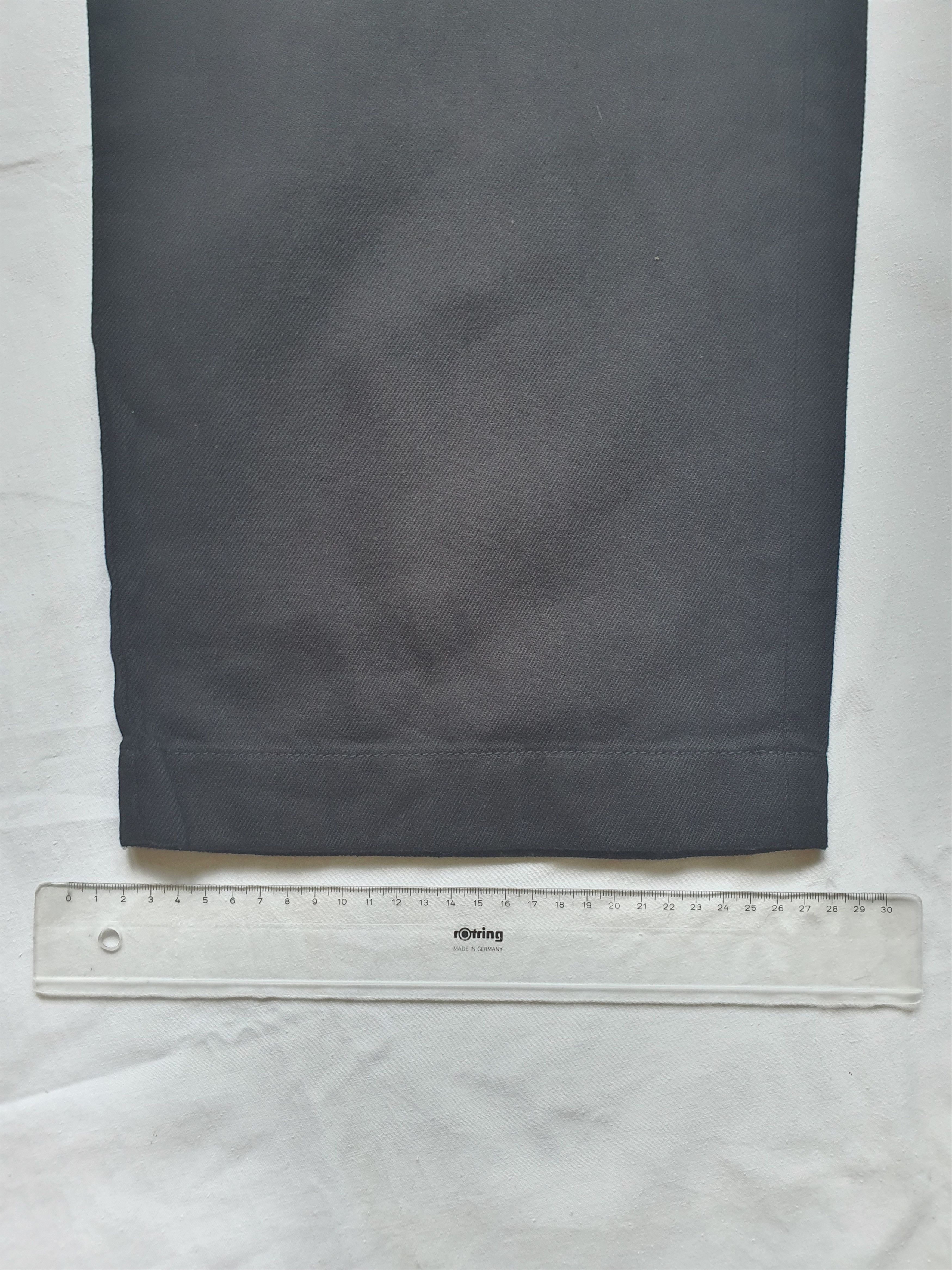 Uniqlo INES DE LA FRESSANGE - ''Denim Pleated Wide Pants'' Size 28" / US 6 / IT 42 - 11 Thumbnail