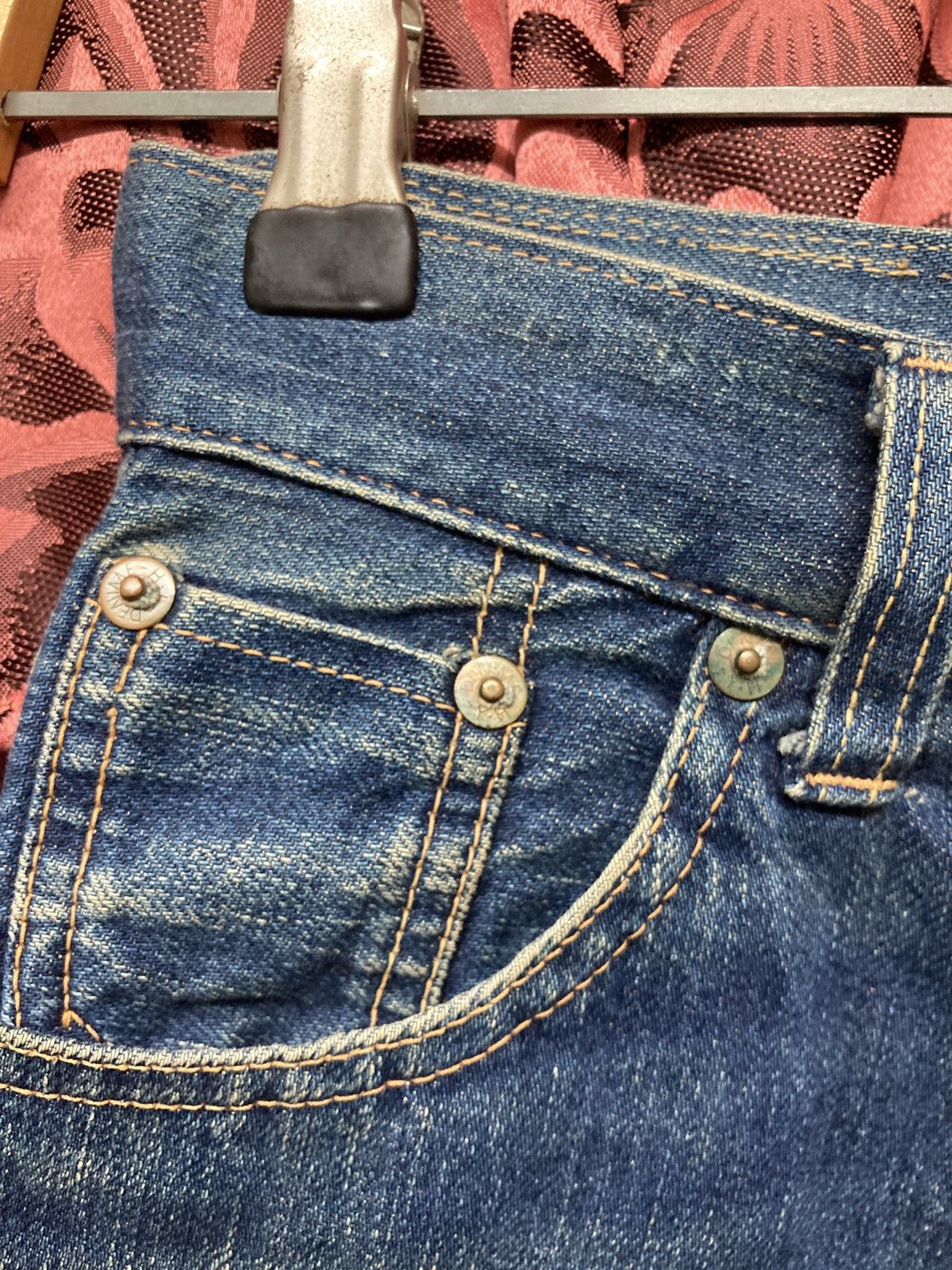 Japanese Brand Vintage Denime selvedge Japan jean Size US 26 / EU 42 - 6 Thumbnail