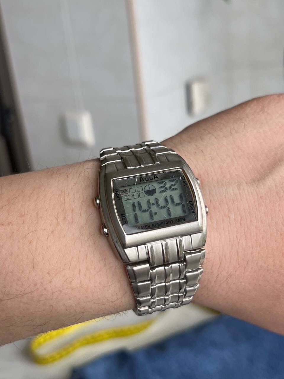 Japanese Brand × Vintage Futuristic Vintage Japanese Style Digital Watch Rectangle Size ONE SIZE - 10 Thumbnail