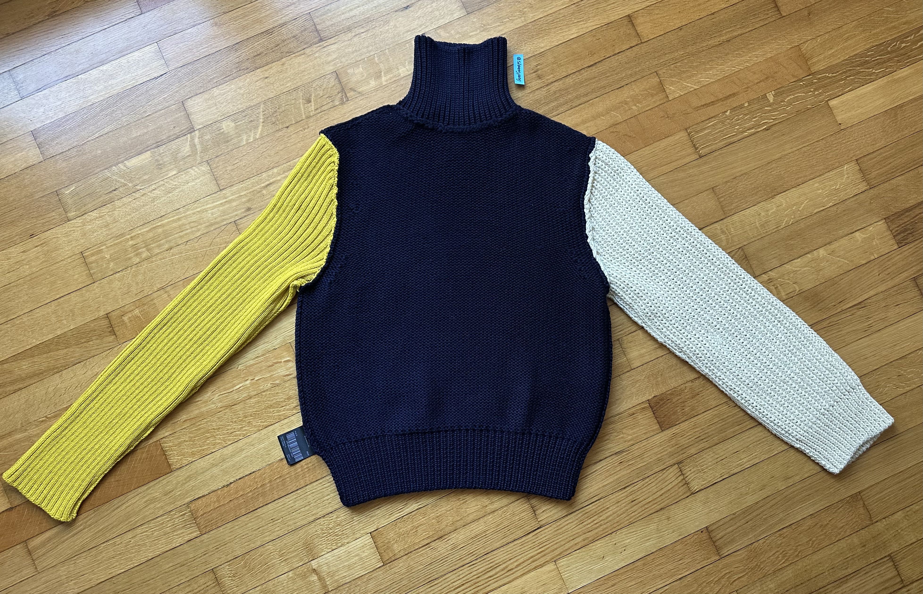 Calvin Klein 205W39NYC ICONIC Raf Simons - Calvin Klein contrast sleeve jumper AW17 Size US S / EU 44-46 / 1 - 7 Thumbnail