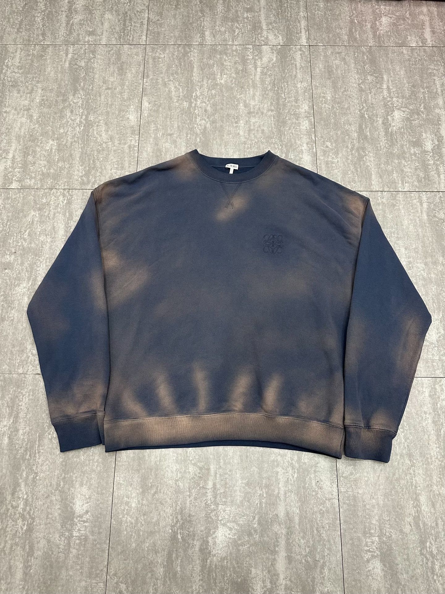 Loewe Loewe Retro Embroidered Blue Hoodie s Men Size US S / EU 44-46 / 1 - 1 Thumbnail