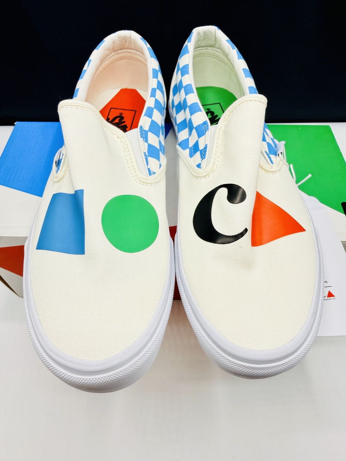 Vans Vans Classic Slip-On MOCA Museum of Contemporary Arts sz 10 Size US 10 / EU 43 - 8 Thumbnail