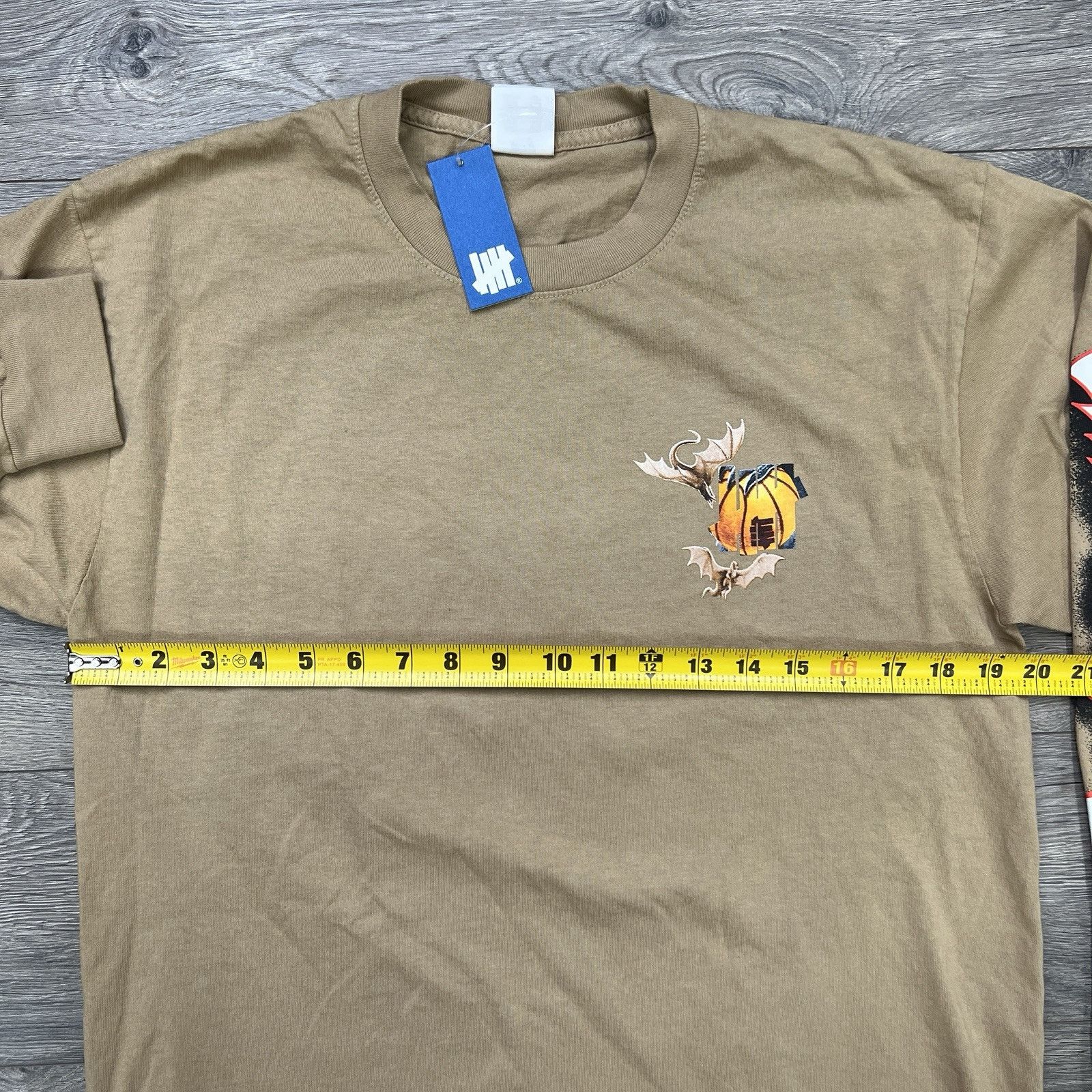 Undefeated Undefeated Long Sleeve Shirt Size Medium Mens Brown Dragon Size US M / EU 48-50 / 2 - 7 Thumbnail