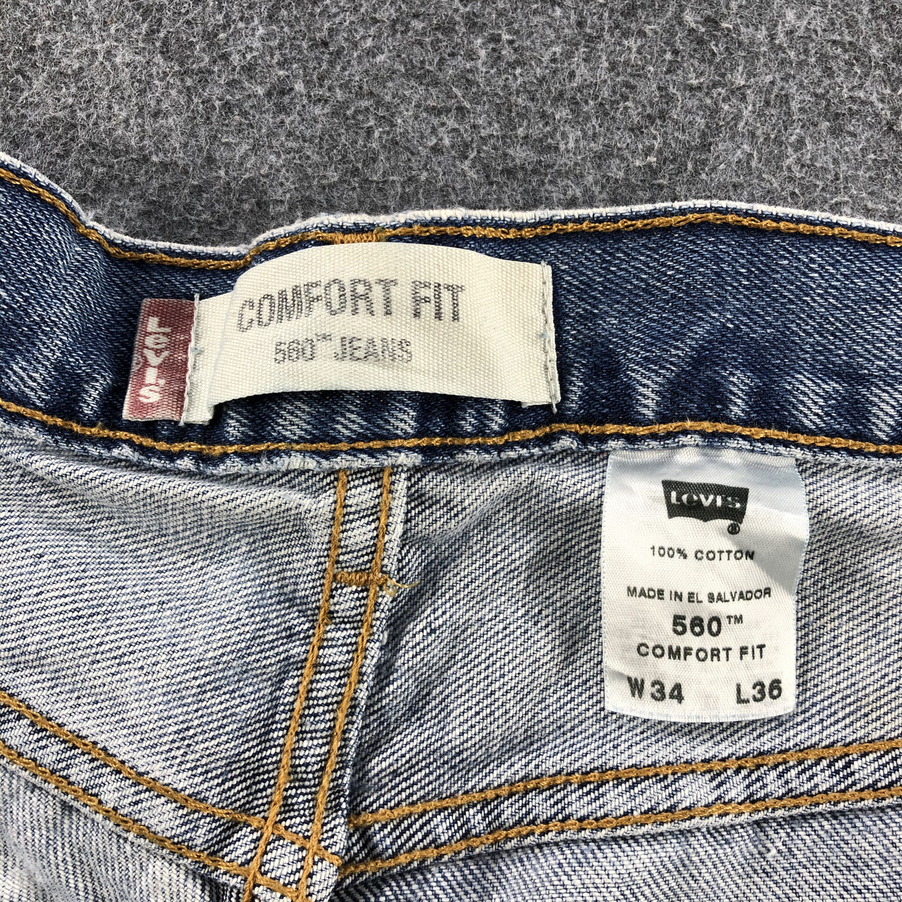 Levi's Vintage Levis 560 Jeans-J1139 Size US 33 - 10 Thumbnail