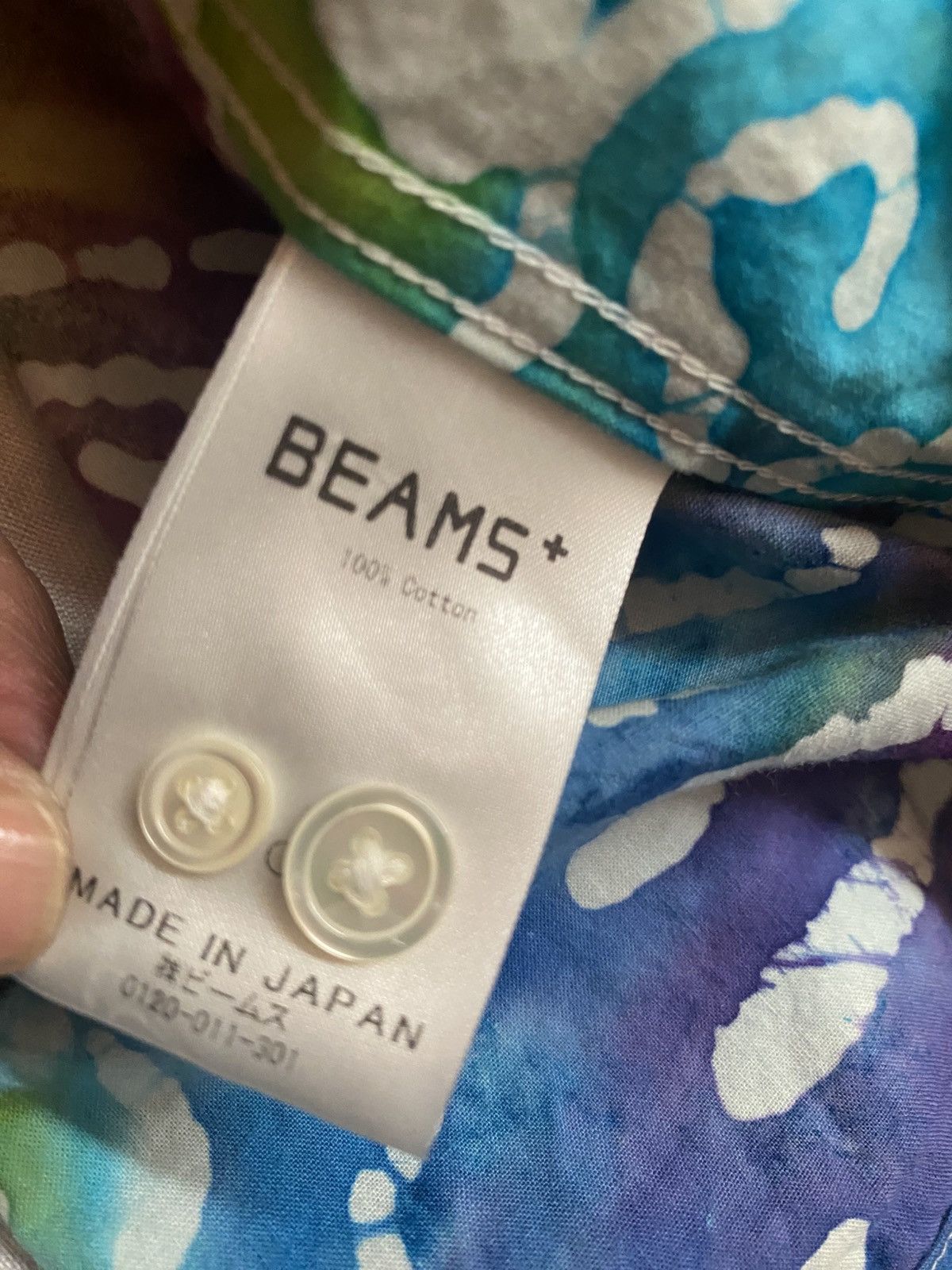 Beams Japan Beams Multi Color Camp Shirts Size S BNWT Size US S / EU 44-46 / 1 - 6 Thumbnail