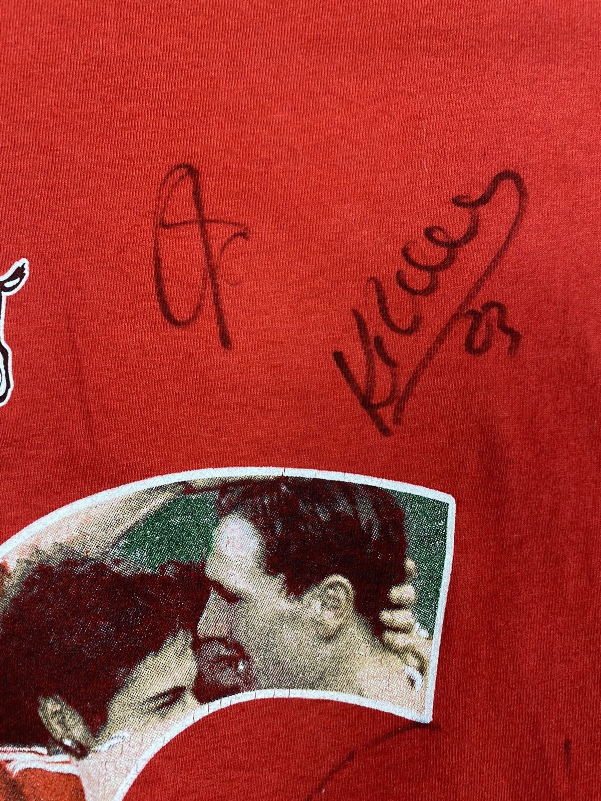 Vintage Vintage 1.FC Köln Aufstieg 2008 Autograph Tee T Shirt Size US L / EU 52-54 / 3 - 12 Thumbnail