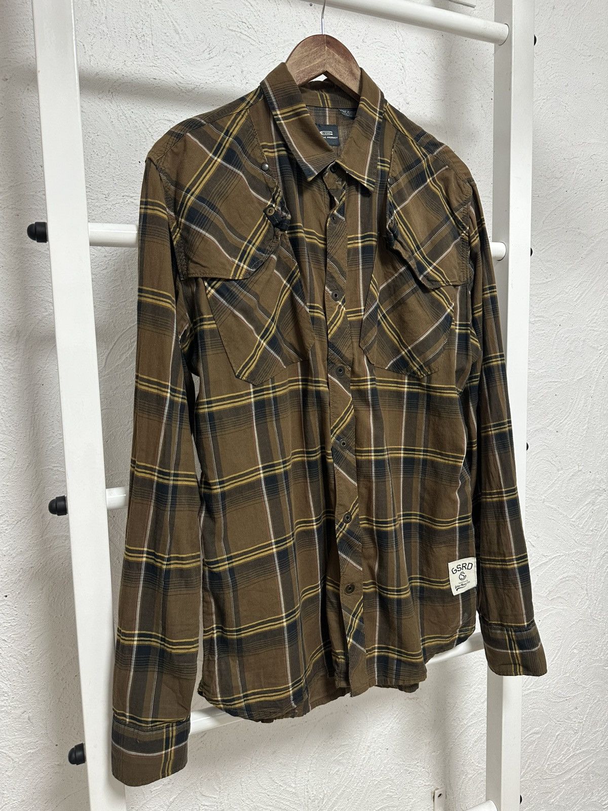 G-Star G-Star Raw Shirt GS3301 Size XL Casual Denim Style Size US XL / EU 56 / 4 - 3 Thumbnail