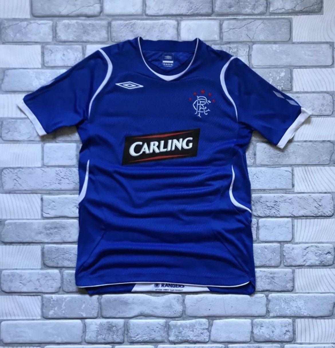 Umbro × Vintage Rangers Umbro Home Shirt 2008/2009 - S Top Kit Jersey VTG Size US S / EU 44-46 / 1 - 1 Thumbnail