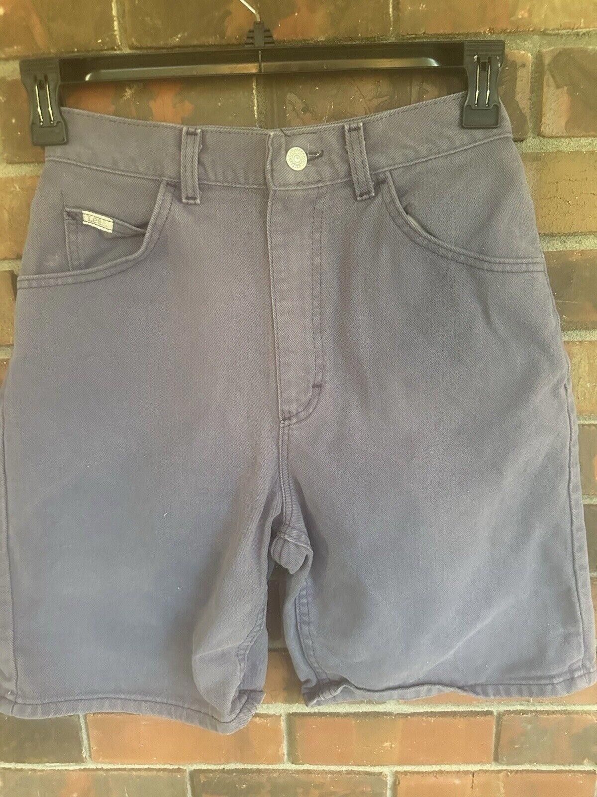 Lee Vintage High Waisted Mom Shorts Size 10 90s Lee Purple Size 32" / US 10 / IT 46 - 2 Thumbnail