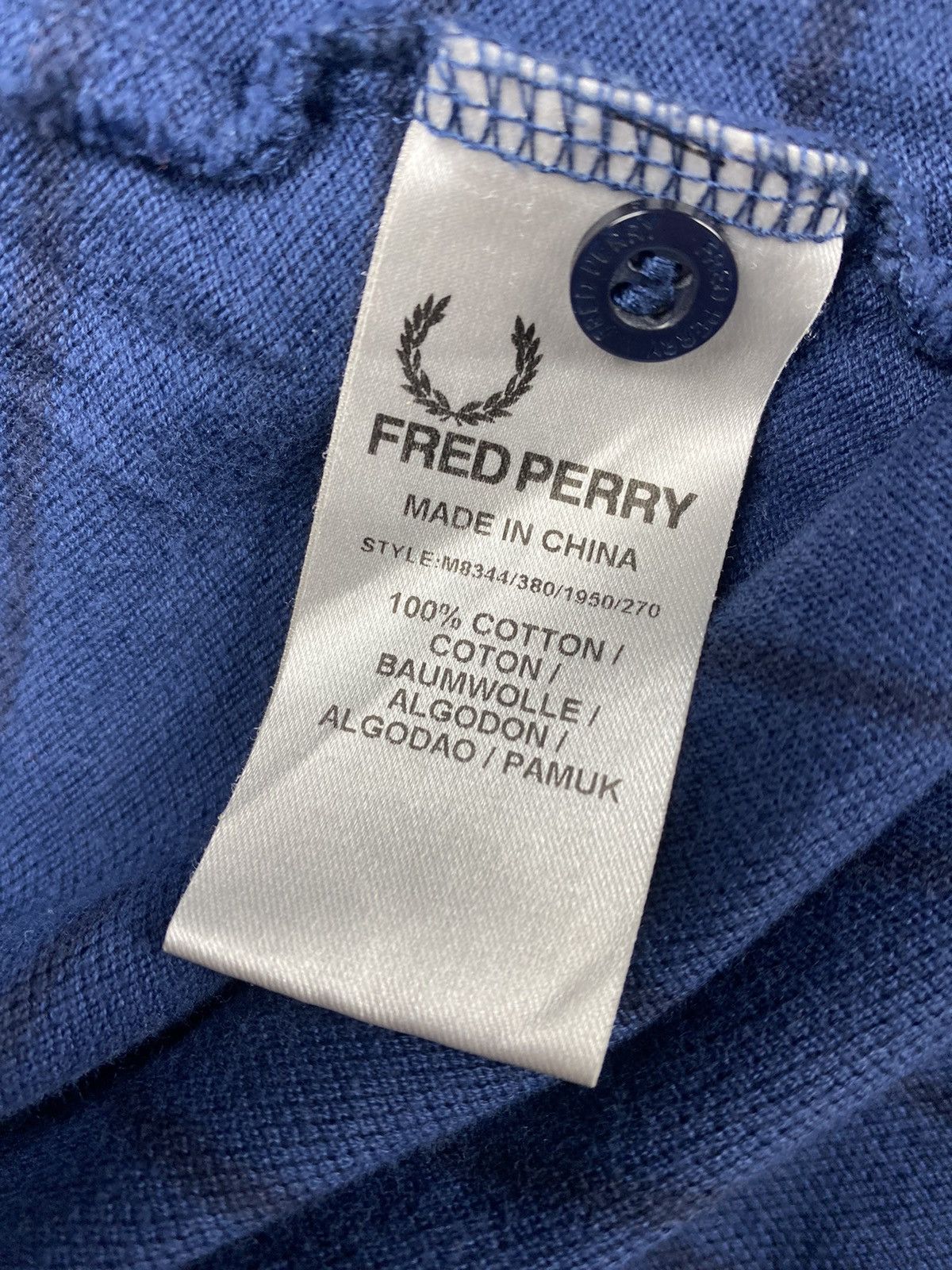 Fred Perry × Vintage Vintage Fred Perry y2k Striped Polo T Shirt Size US M / EU 48-50 / 2 - 10 Thumbnail