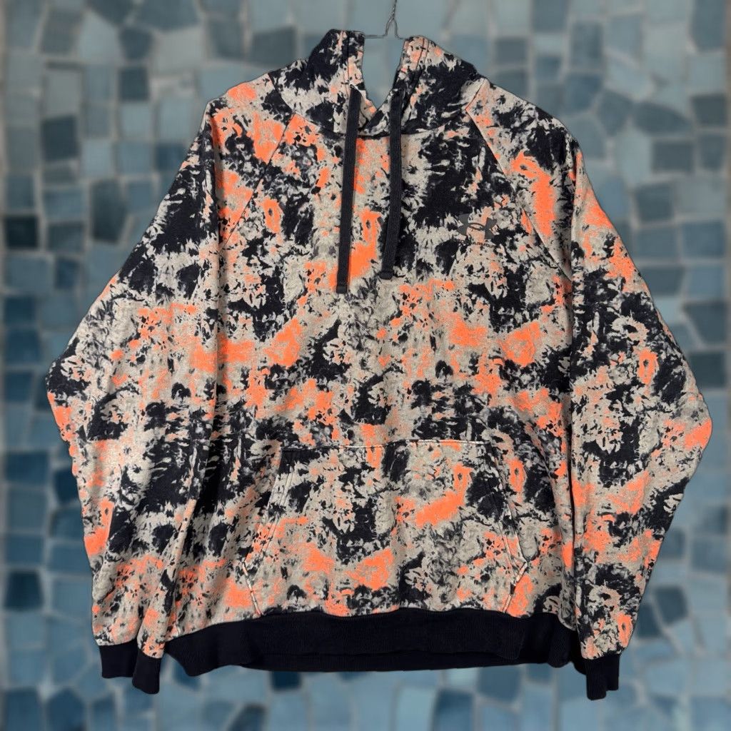 Under Armour Under Armour Rival Camo Hoodie Mens L Fleece Pullover Sweatshirt Loose Abstract PullOver Hoodie Camouflage Multicolor Army Outdoor Logo Size US L / EU 52-54 / 3 - 1 Thumbnail