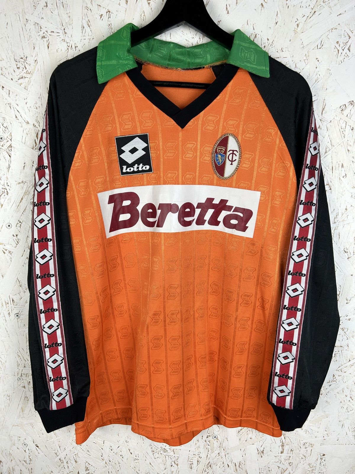 Vintage 90s ABM Torino 1990/91 Training Reworked Kit Jersey M Size US M / EU 48-50 / 2 - 1 Thumbnail