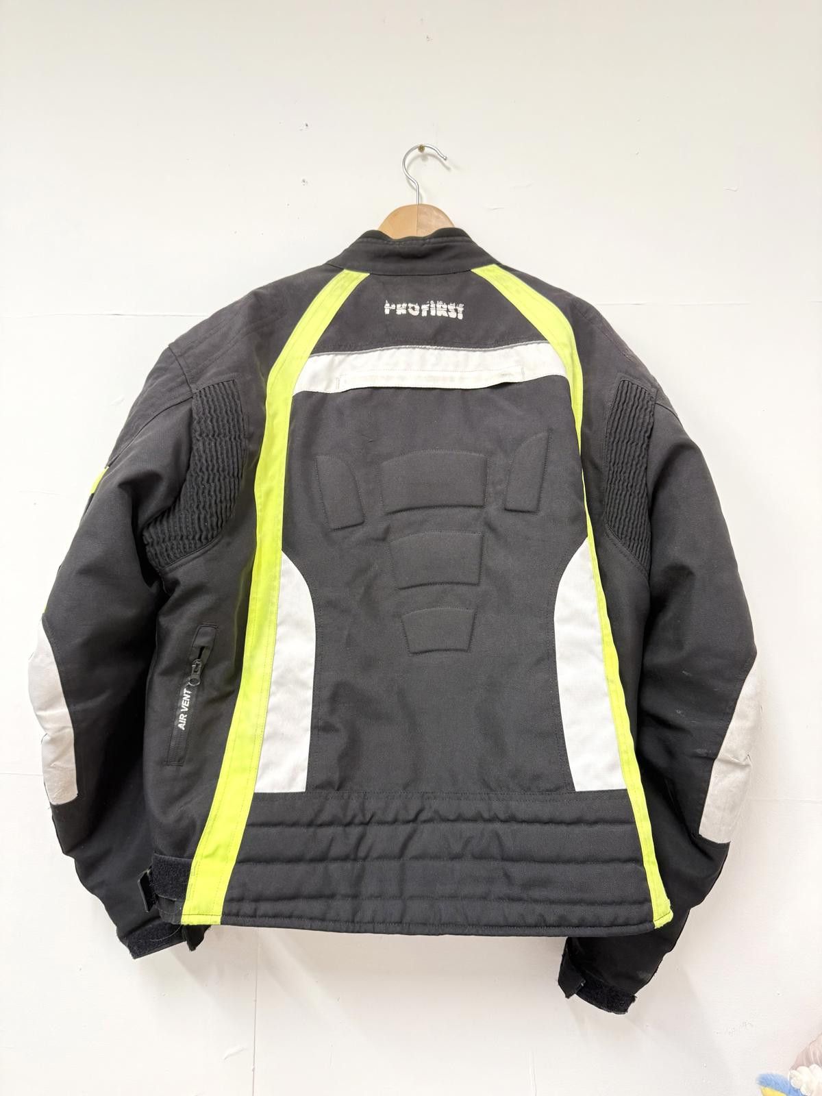 Other Pro First Motorcycle Jacket XX-Large Black with Neon Yellow/ Size ONE SIZE - 4 Thumbnail
