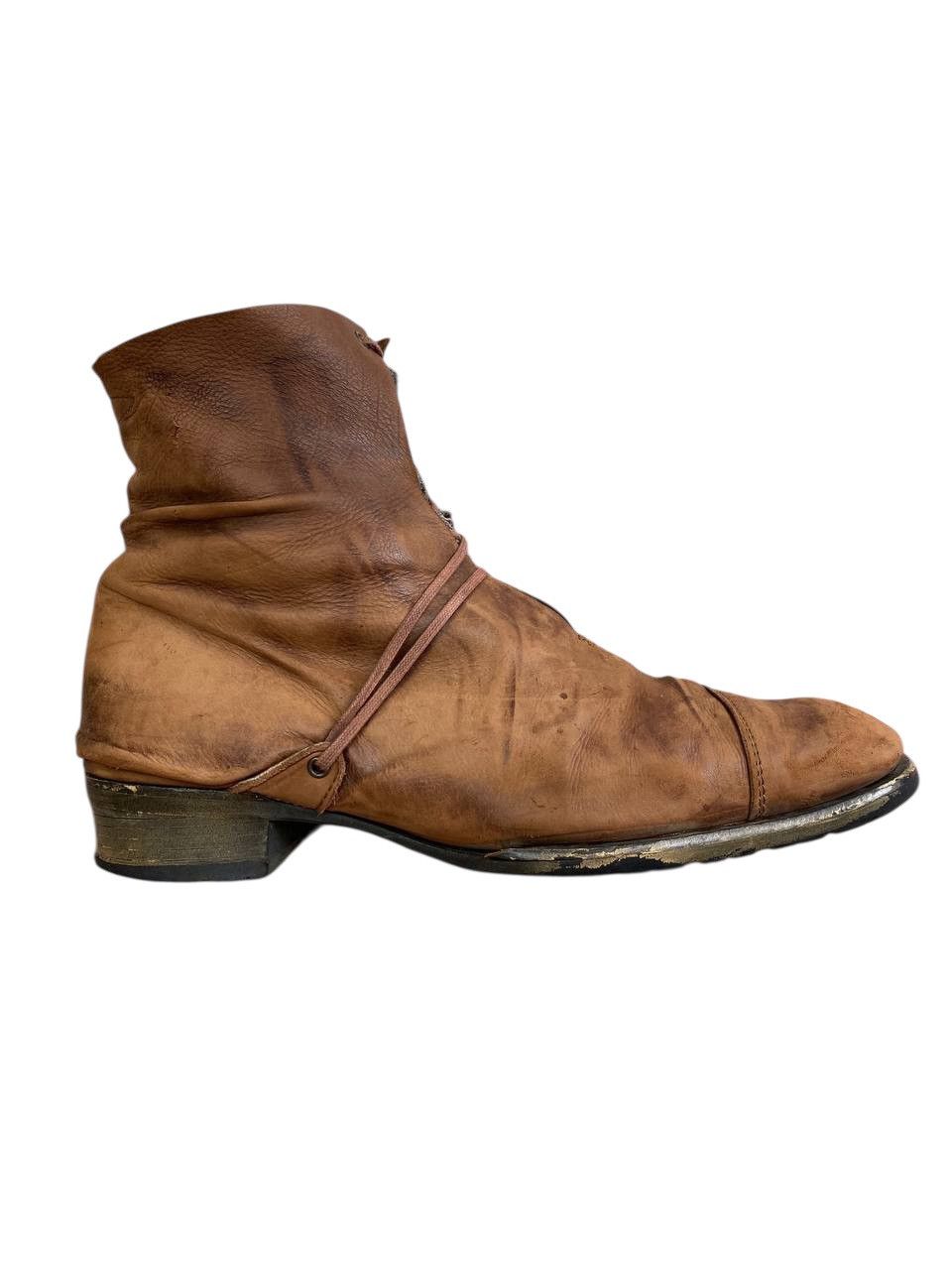 Alfredo Bannister Alfredo Bannister Deconstructed Folded Sock Boots Size US 10 / EU 43 - 13 Thumbnail