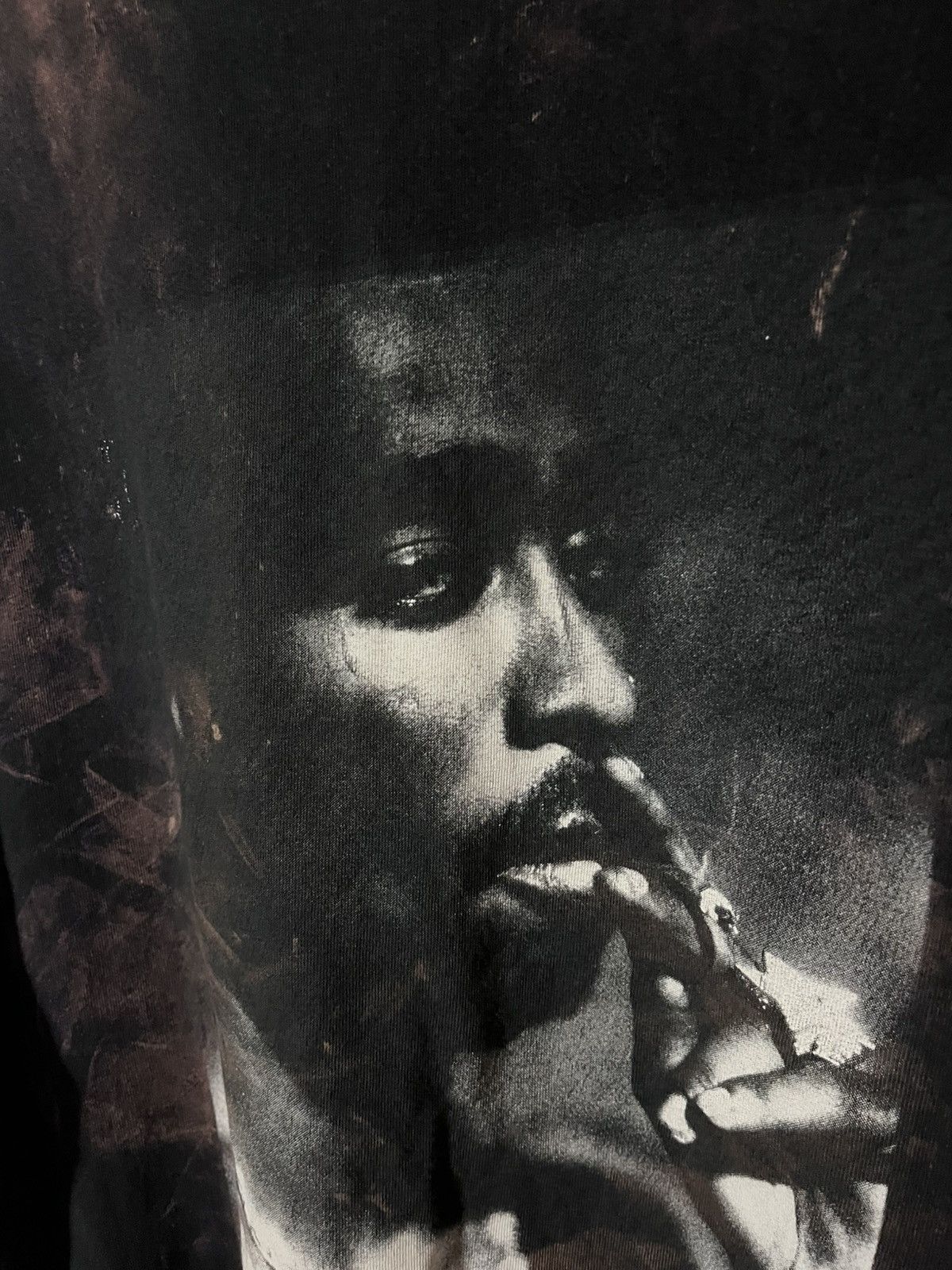 Other 2Pac Bleach Effect Rap Tee Black Vintage Style Size US XL / EU 56 / 4 - 2 Thumbnail