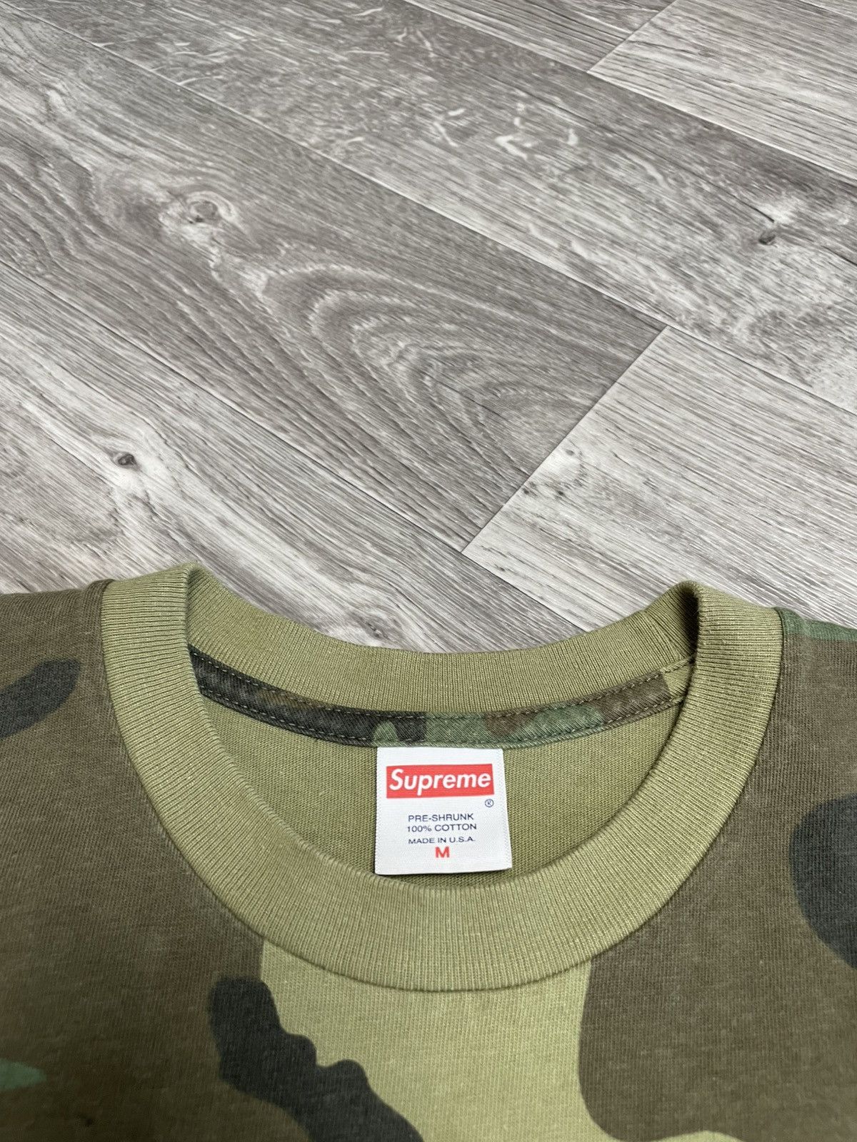 Supreme Supreme New York Balloons Tee Camo Green Size US M / EU 48-50 / 2 - 7 Thumbnail